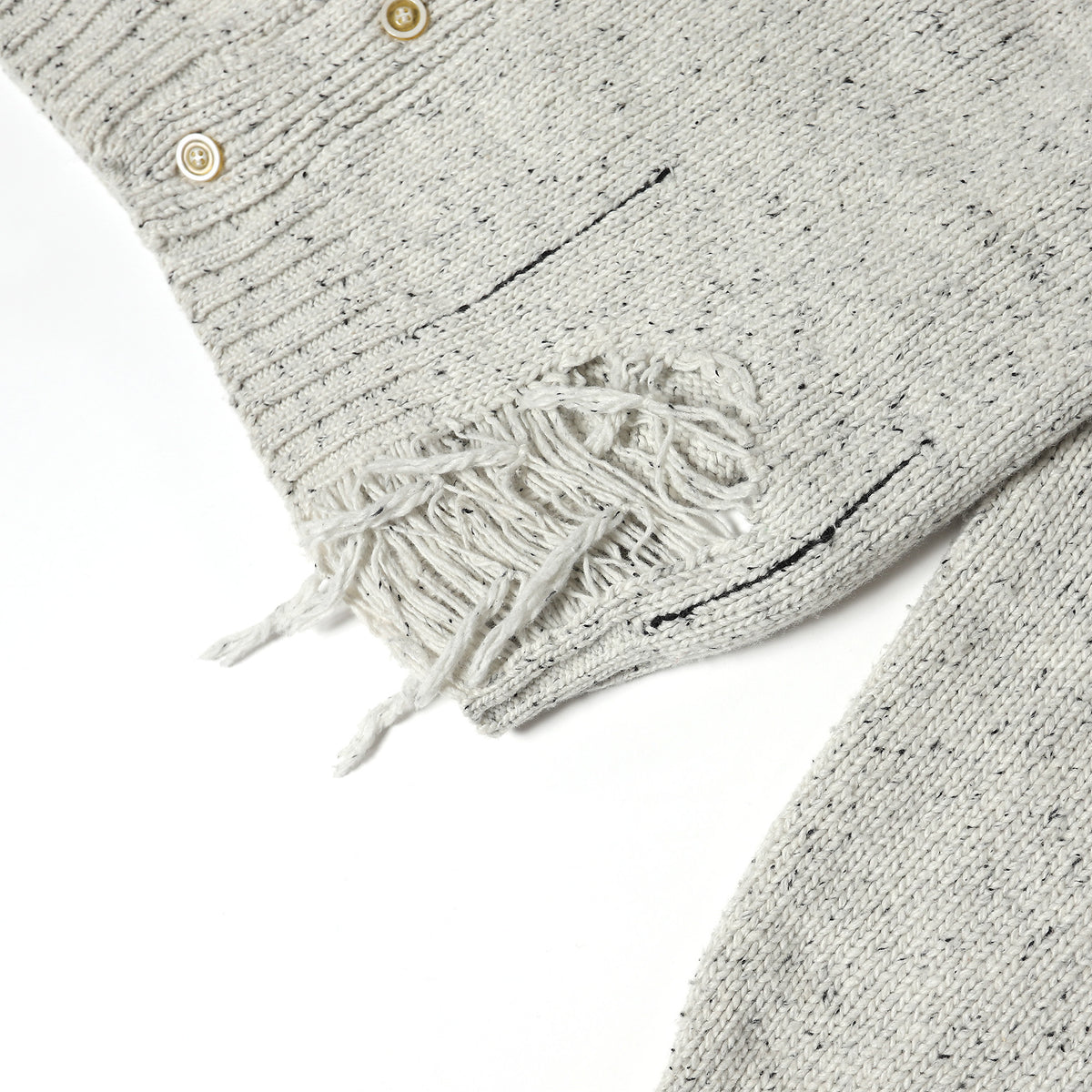 Maison Martin Margiela AW19 Distressed Cardigan