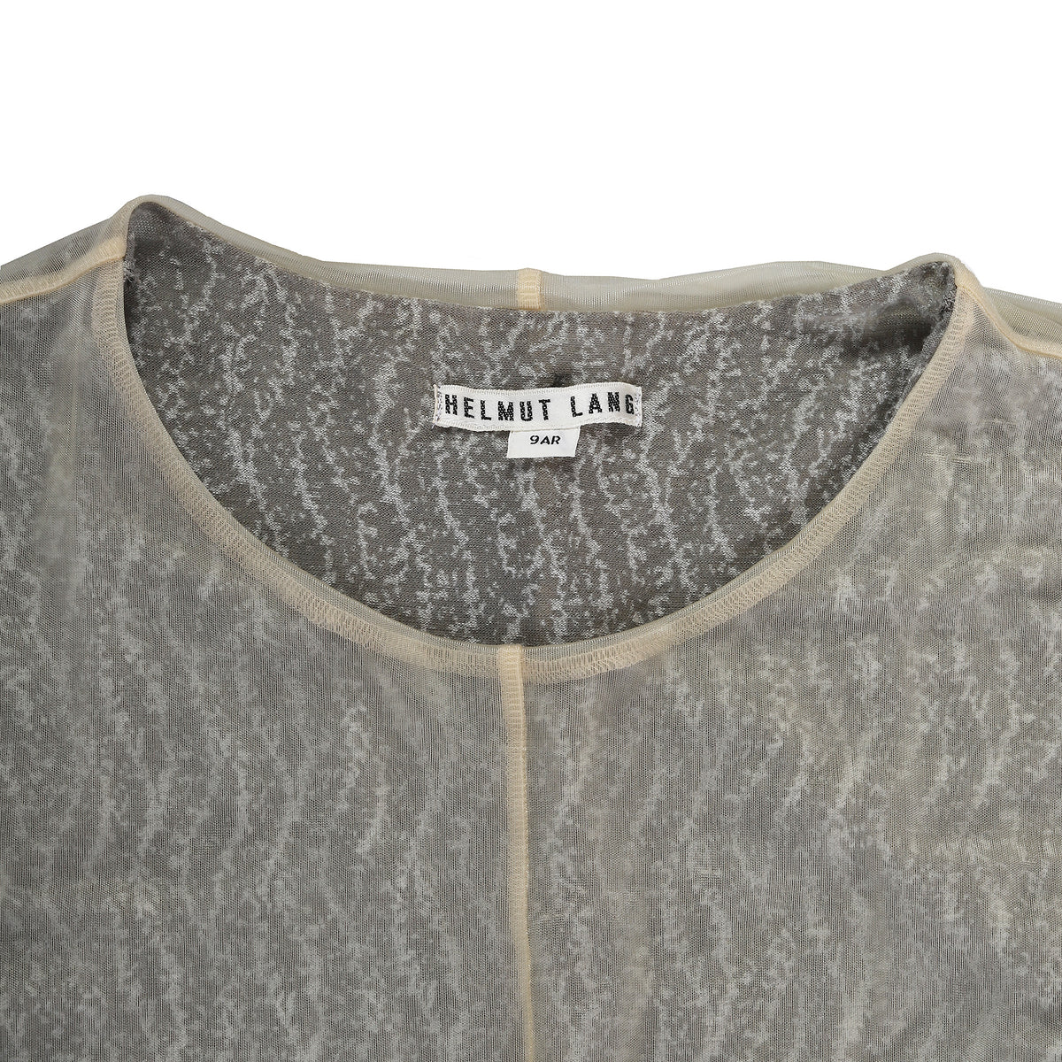 Helmut Lang SS1991 Double Layered Sheer Knit Dress