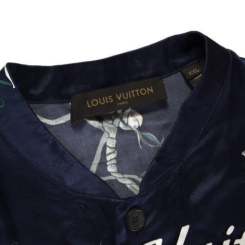 Uganda Læs Udgående Louis Vuitton SS2016 Panther Silk Pajama Shirt – Ākaibu Store
