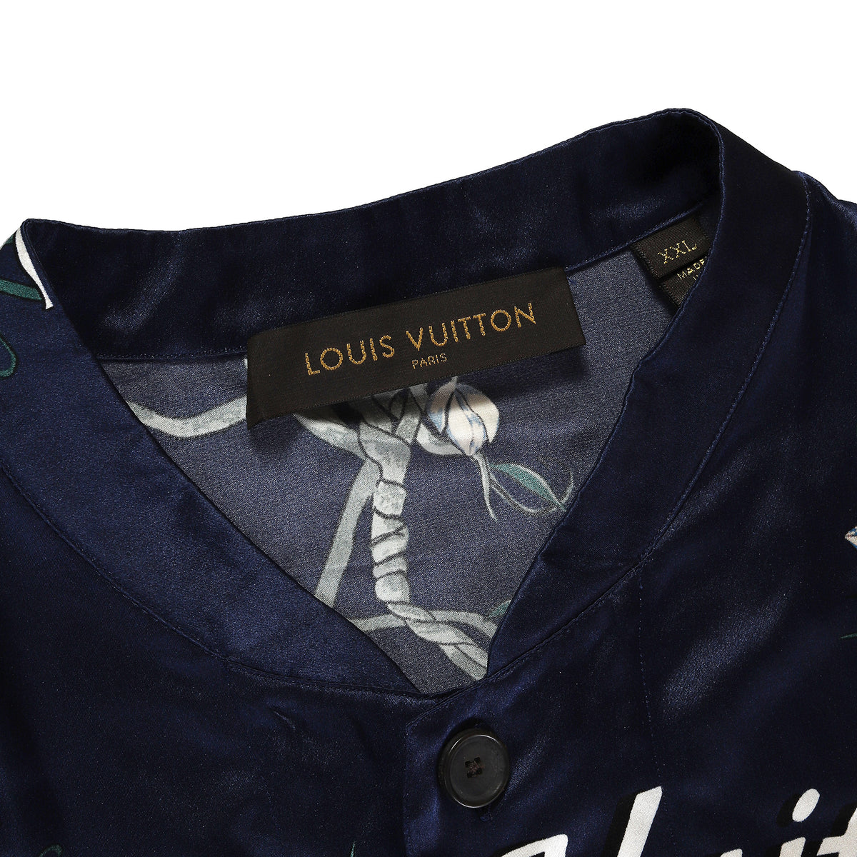 Louis Vuitton SS2016 Panther Silk Pajama Shirt