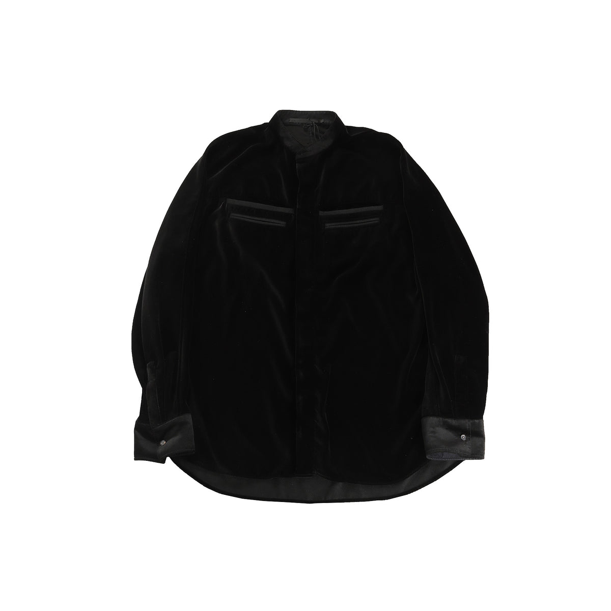 Haider Ackermann FW2015 Velvet Shirt