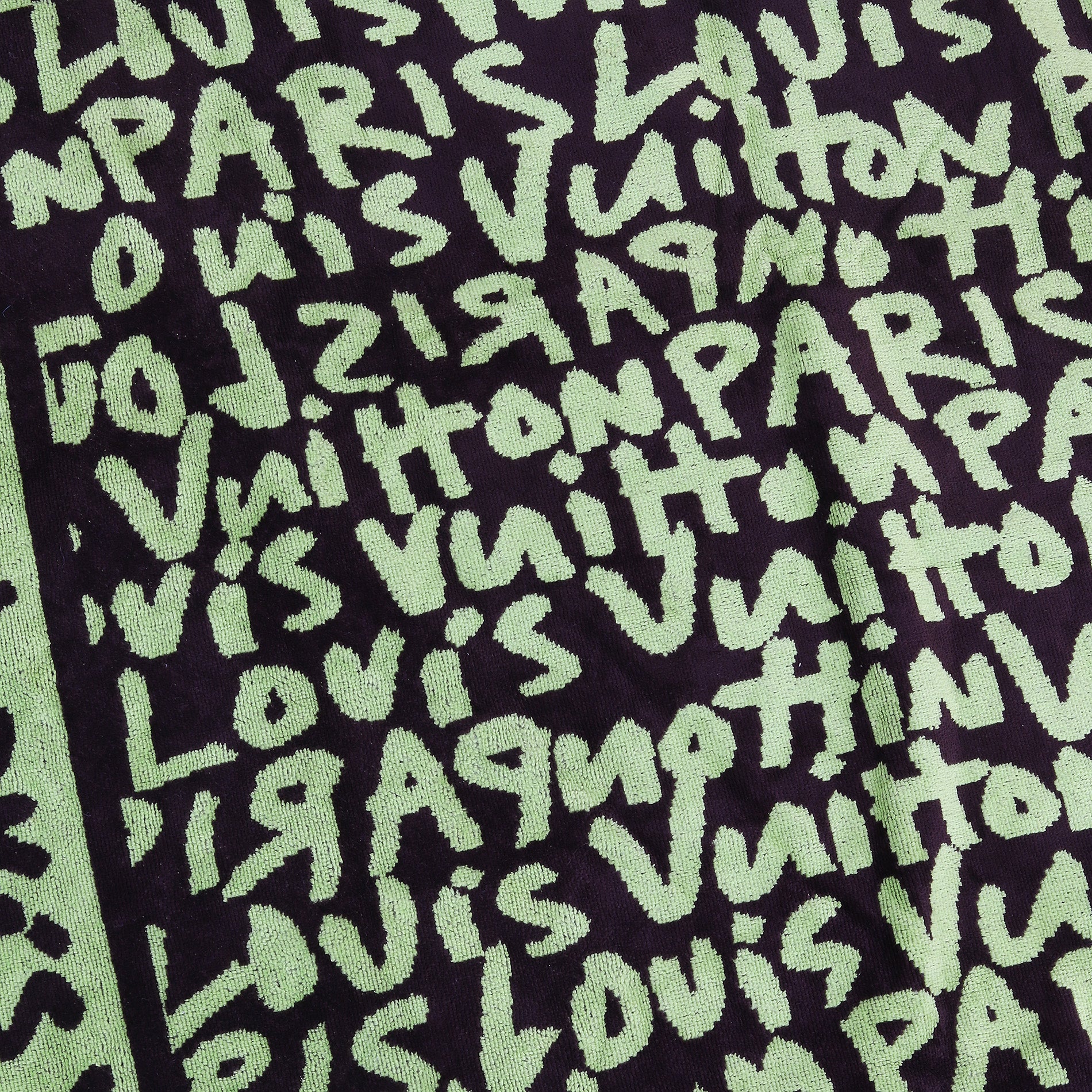 Louis Vuitton SS2011 Stephen Sprouse Graffit Beach Towel