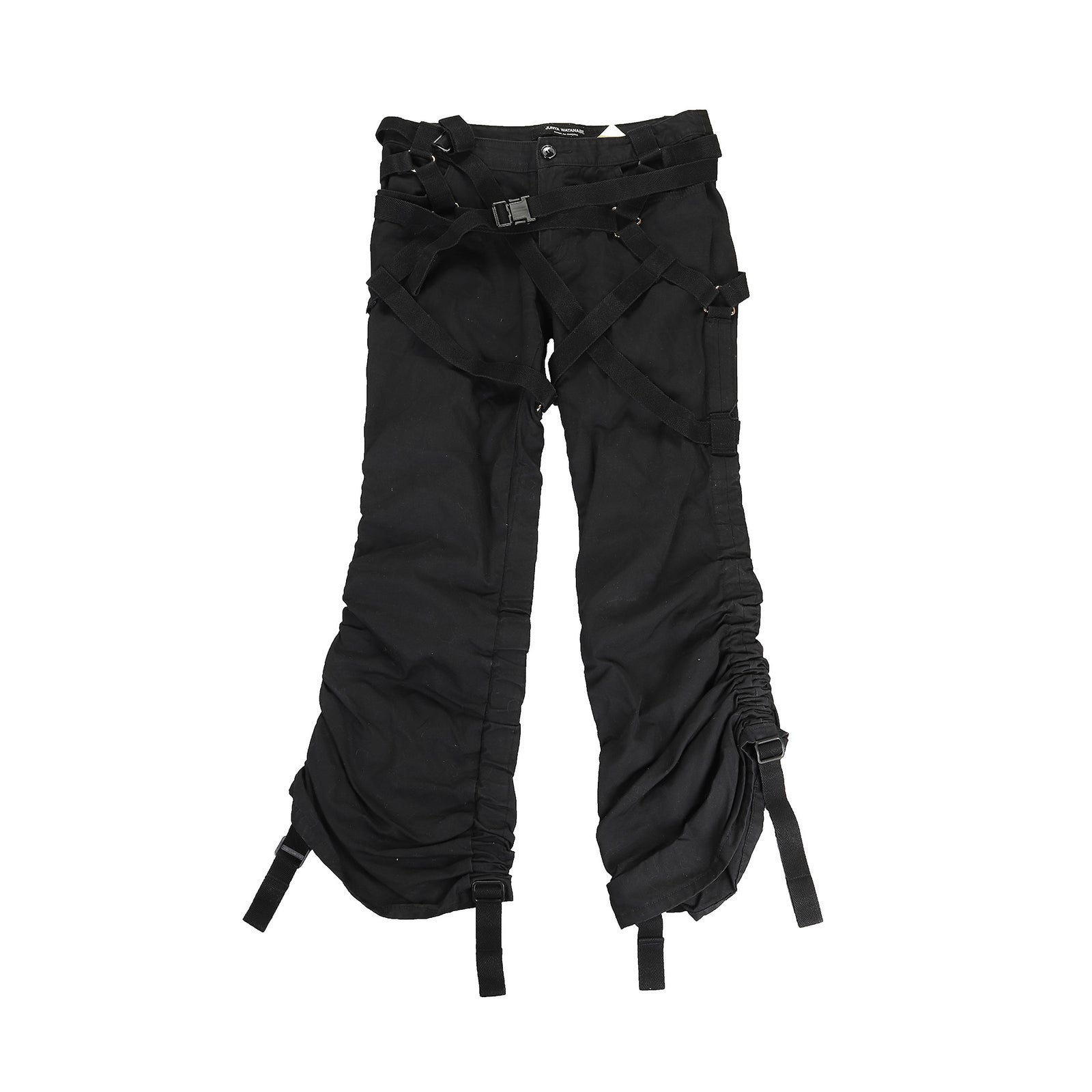 Junya Watanabe Comme Des Garcons SS2002 Black Bondage Parachute Pants