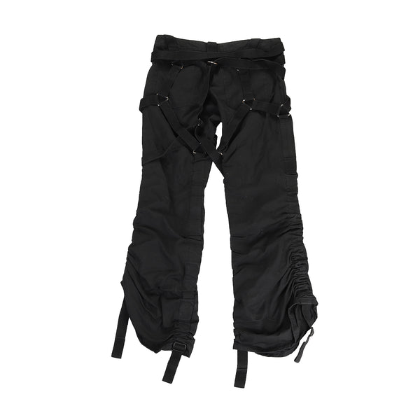 Junya Watanabe by Comme de Garcons low-crotch cargo capri pants with Belt  women - Glamood Outlet