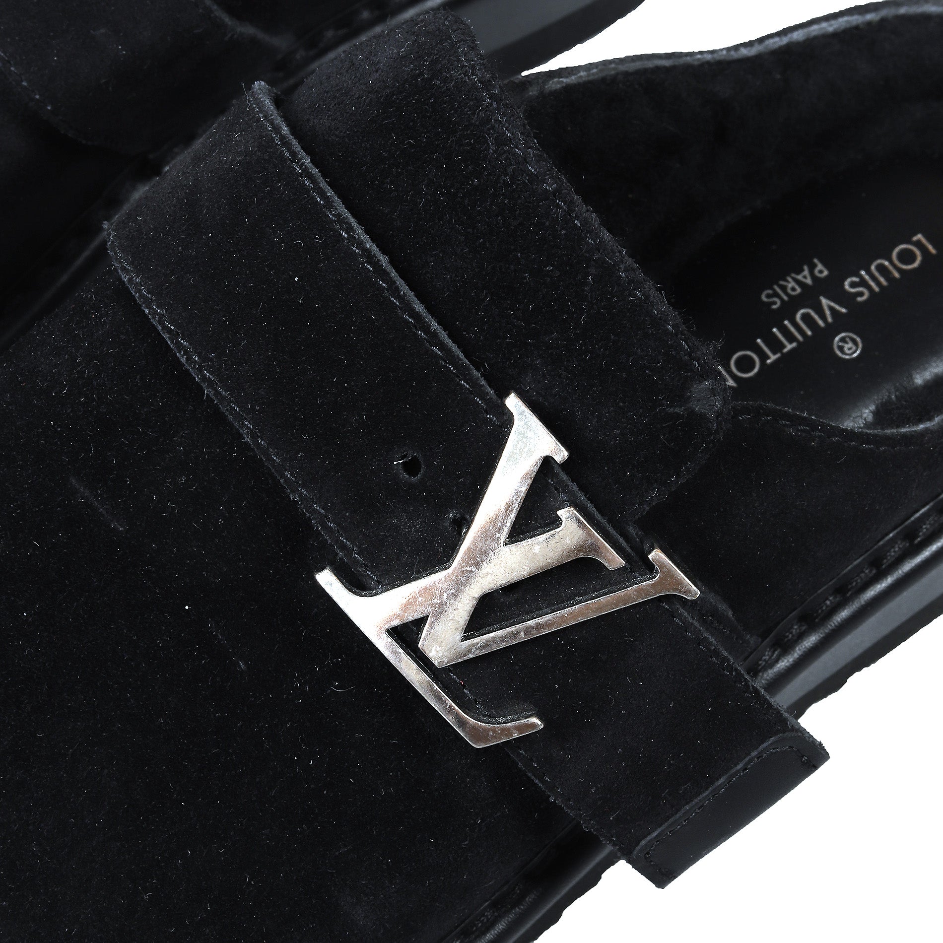 Louis Vuitton Nigo Pre Fall 2020 Shearling Cozy Mules - Ākaibu Store