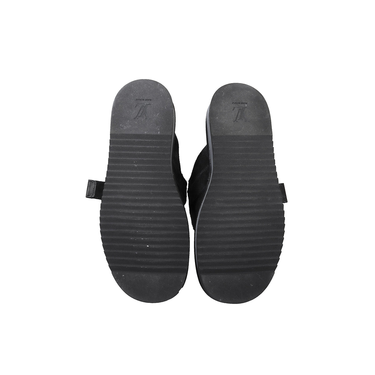 Louis Vuitton Nigo Pre Fall 2020 Shearling Cozy Mules
