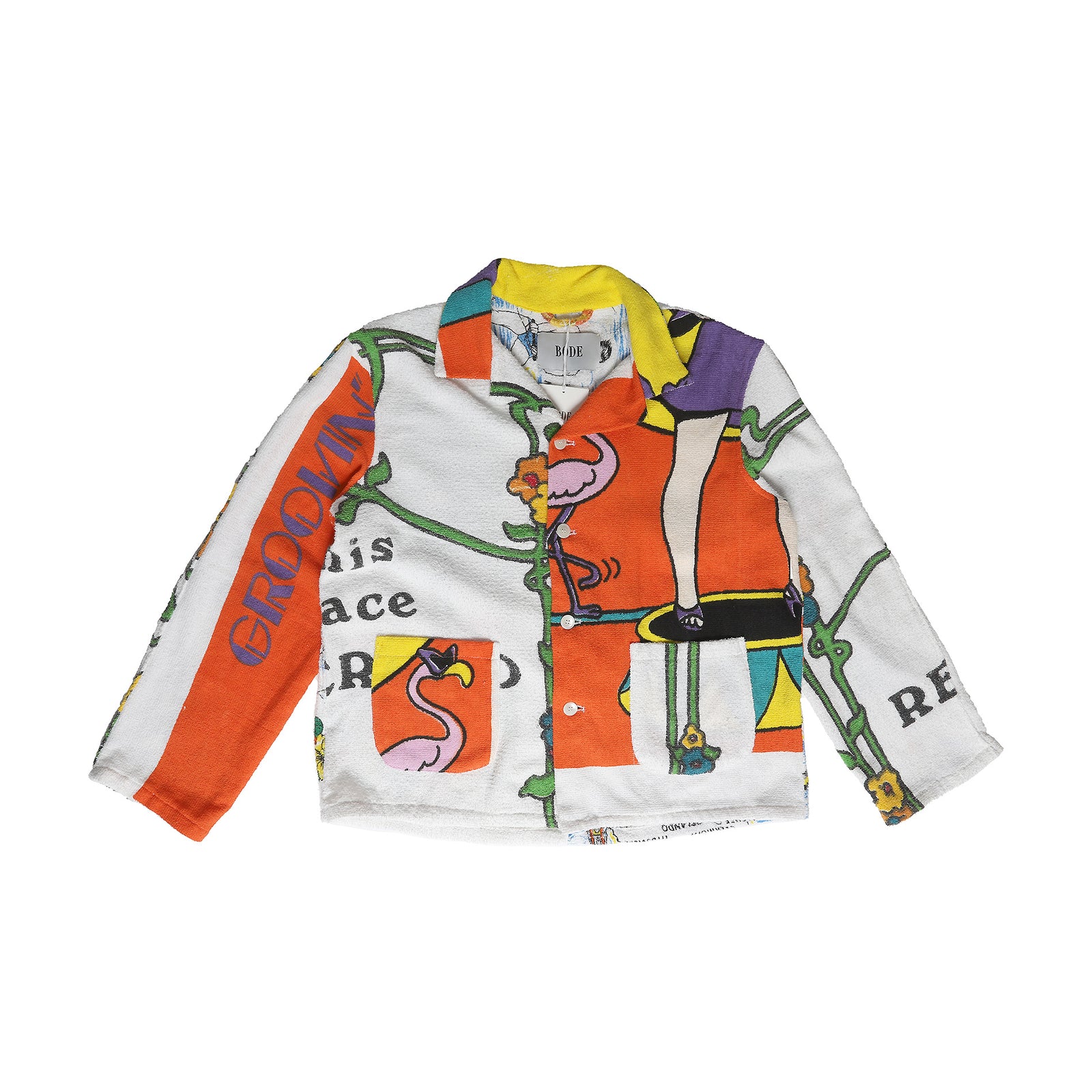 Bode SS21 "A Year Off" Duo-Towel Jacket