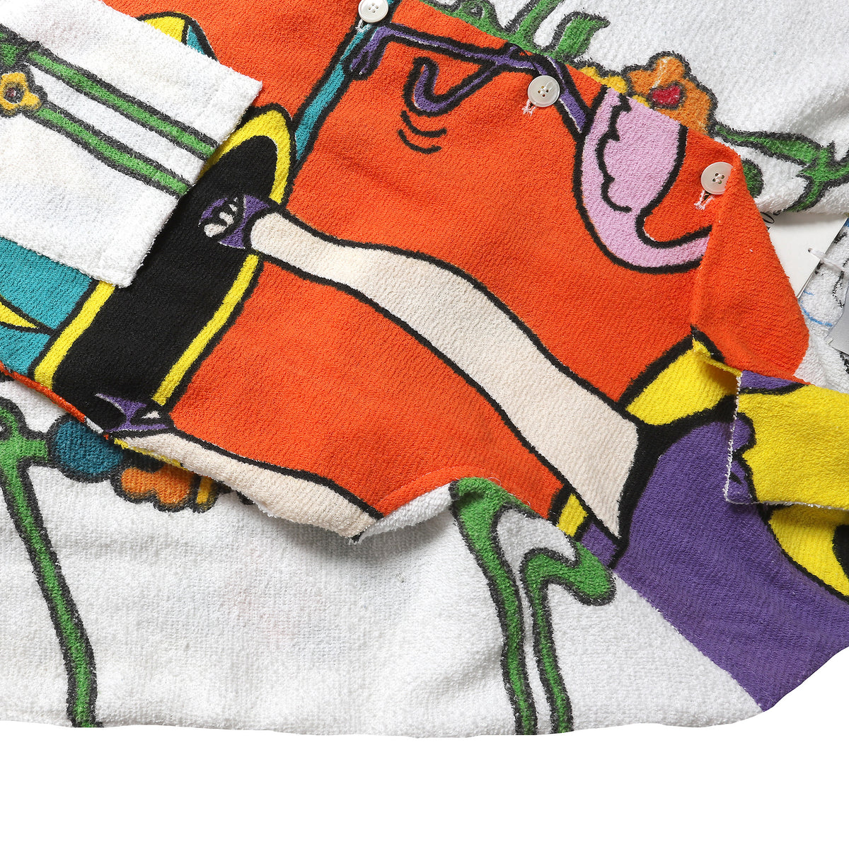 Bode SS21 "A Year Off" Duo-Towel Jacket