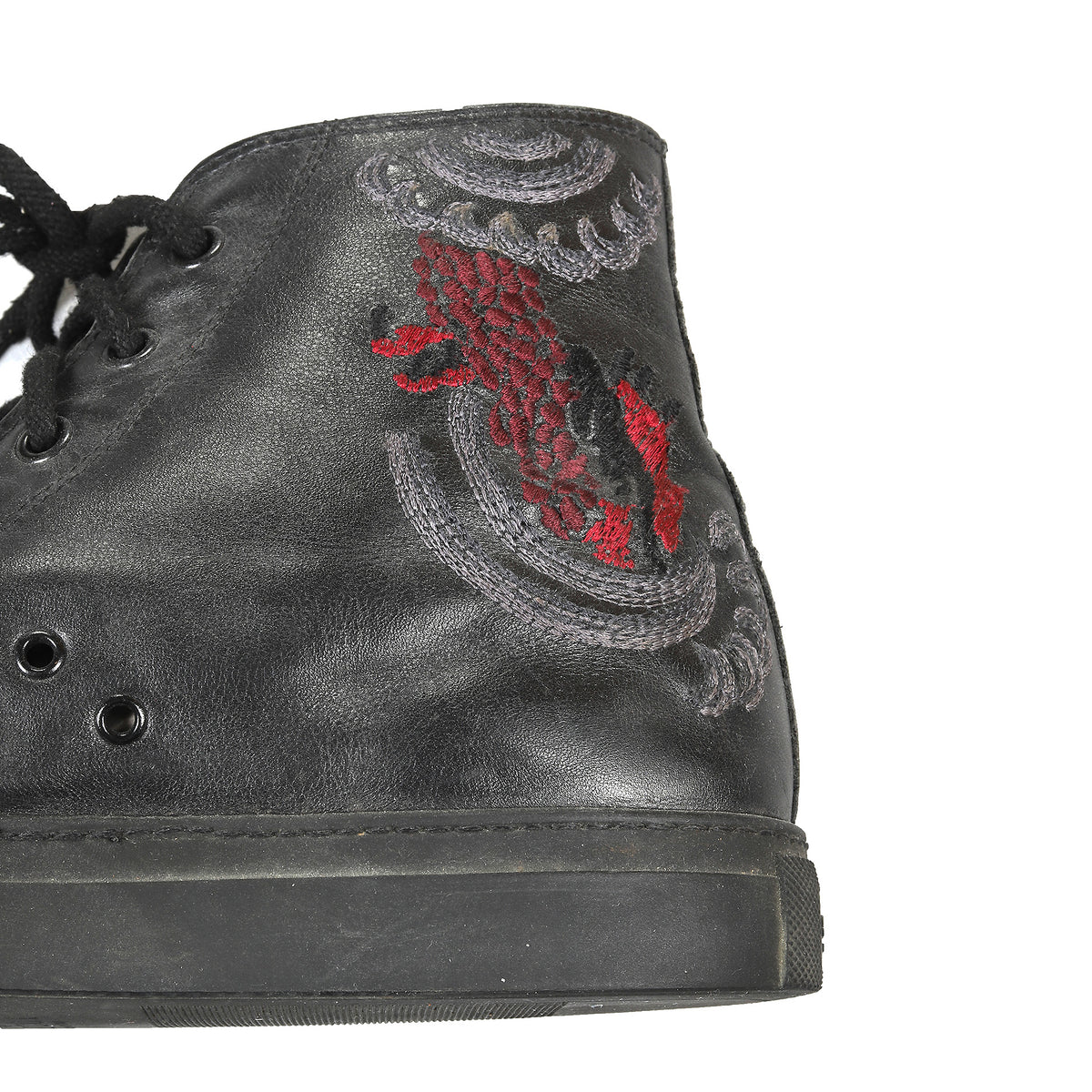 Gucci FW01 by Tom Ford Dragon Embroidered Sneaker