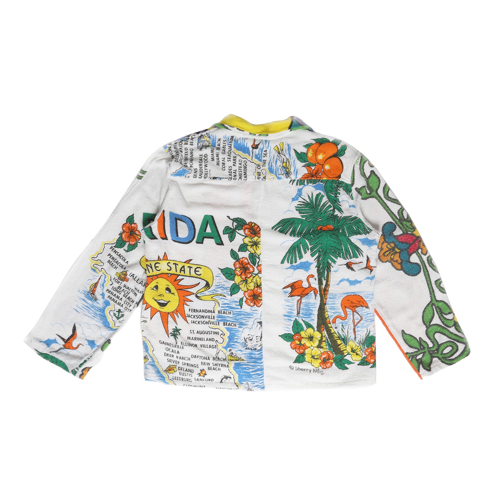 Bode SS21 "A Year Off" Duo-Towel Jacket