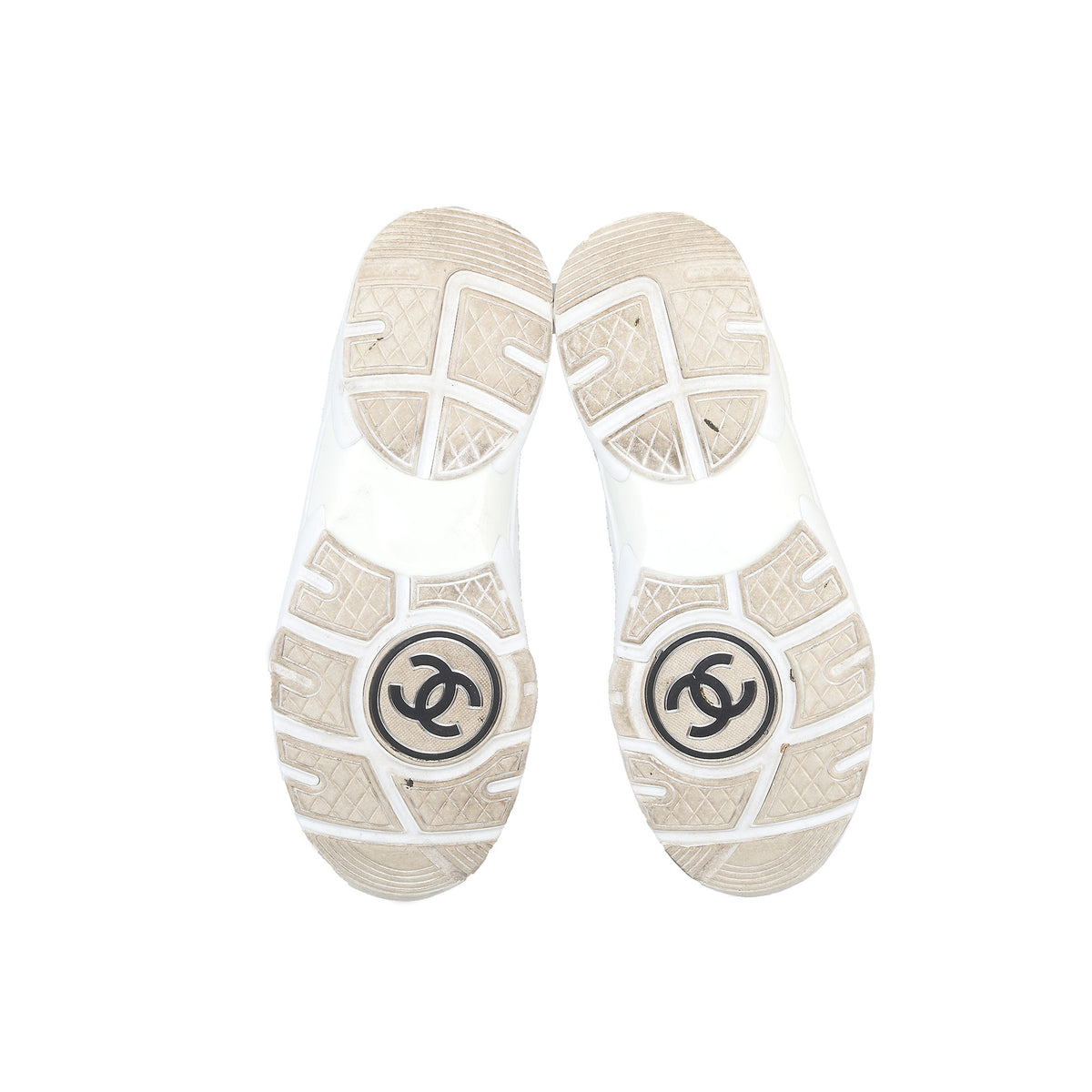 Chanel SS2018 CC Logo Hi Top Trainer