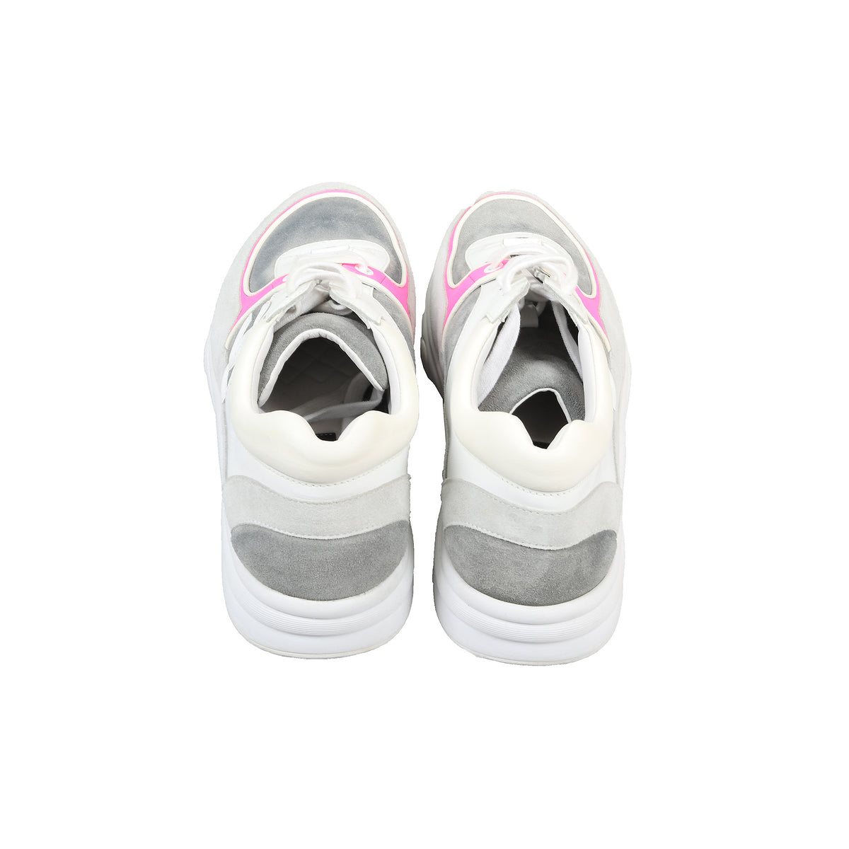 Chanel SS2018 Pink Logo Trainer