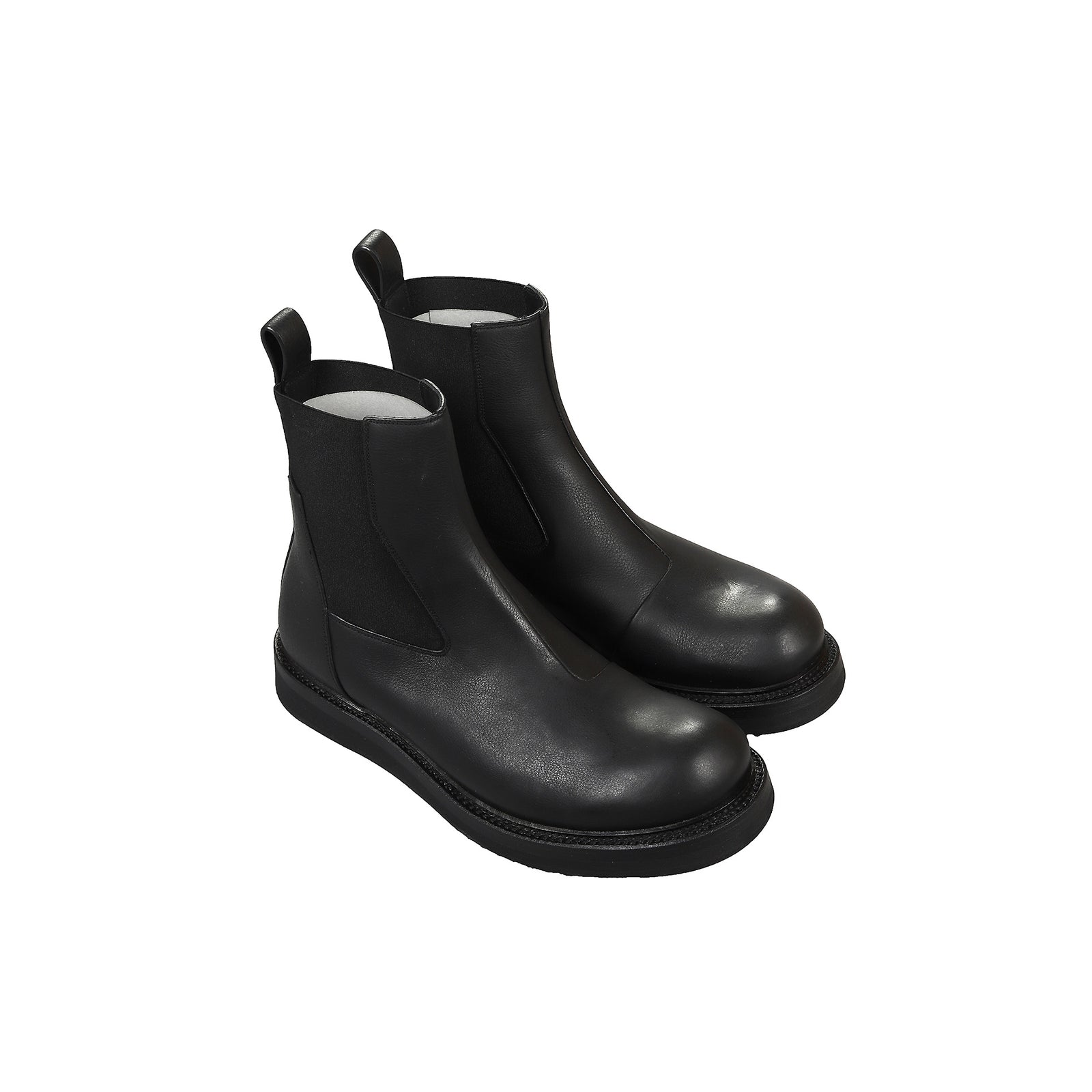 Rick Owens FW19 Creeper Elastic Leather Boots