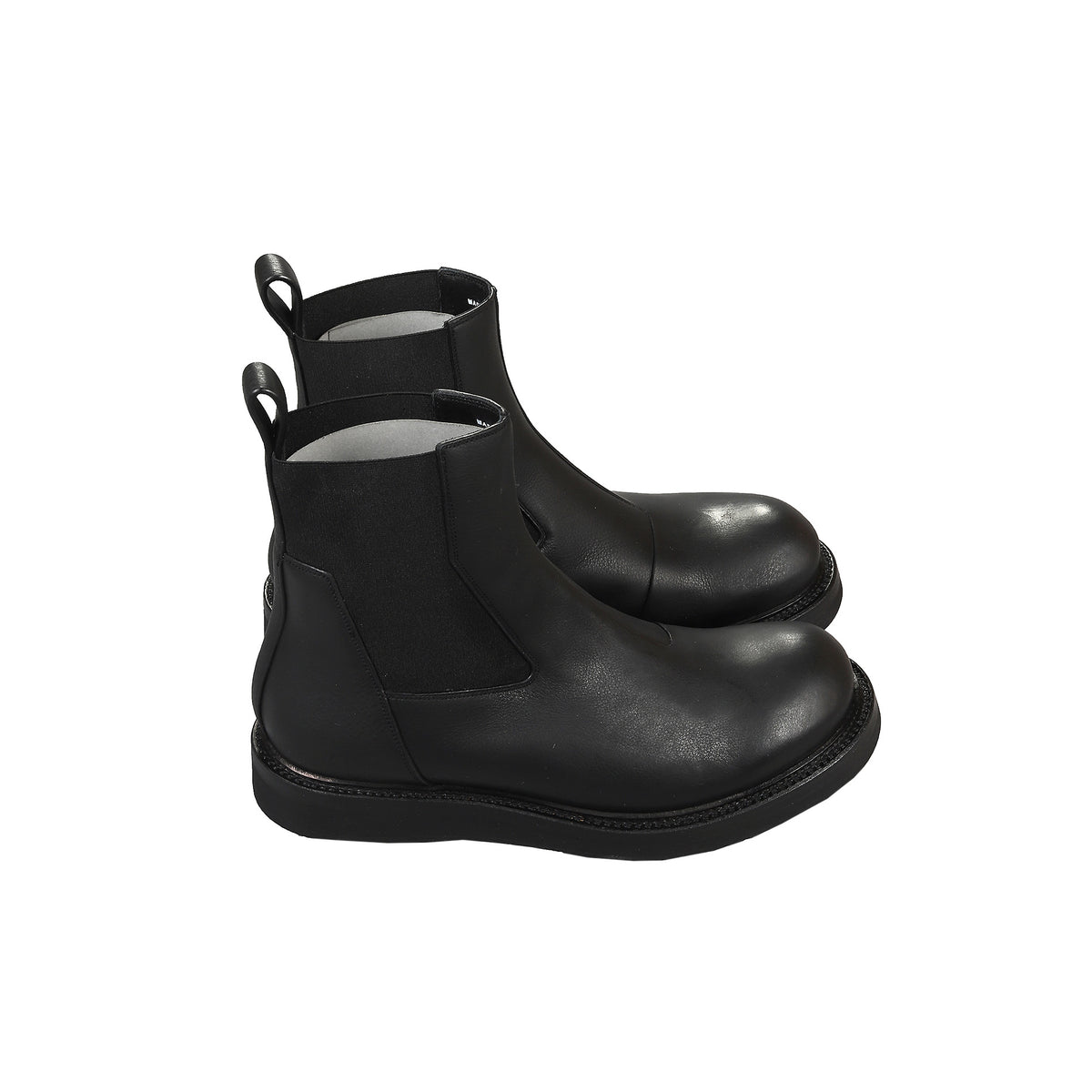 Rick Owens FW19 Creeper Elastic Leather Boots