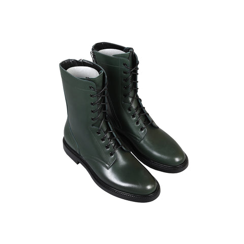 Celine FW2019 Olive Military Ranger Calf Leather Boots