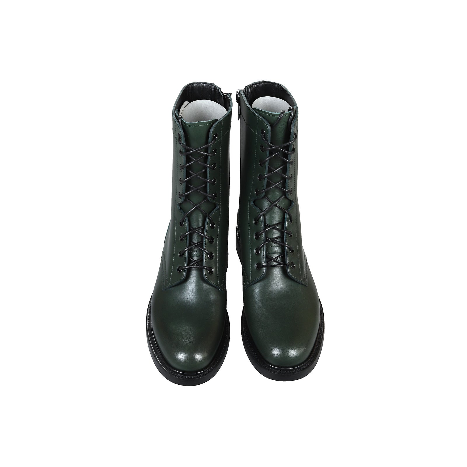 Celine FW2019 Olive Military Ranger Calf Leather Boots