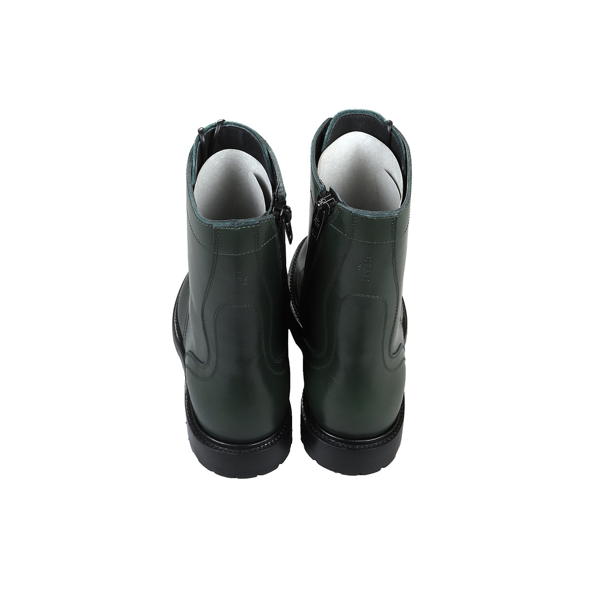 Celine FW2019 Olive Military Ranger Calf Leather Boots