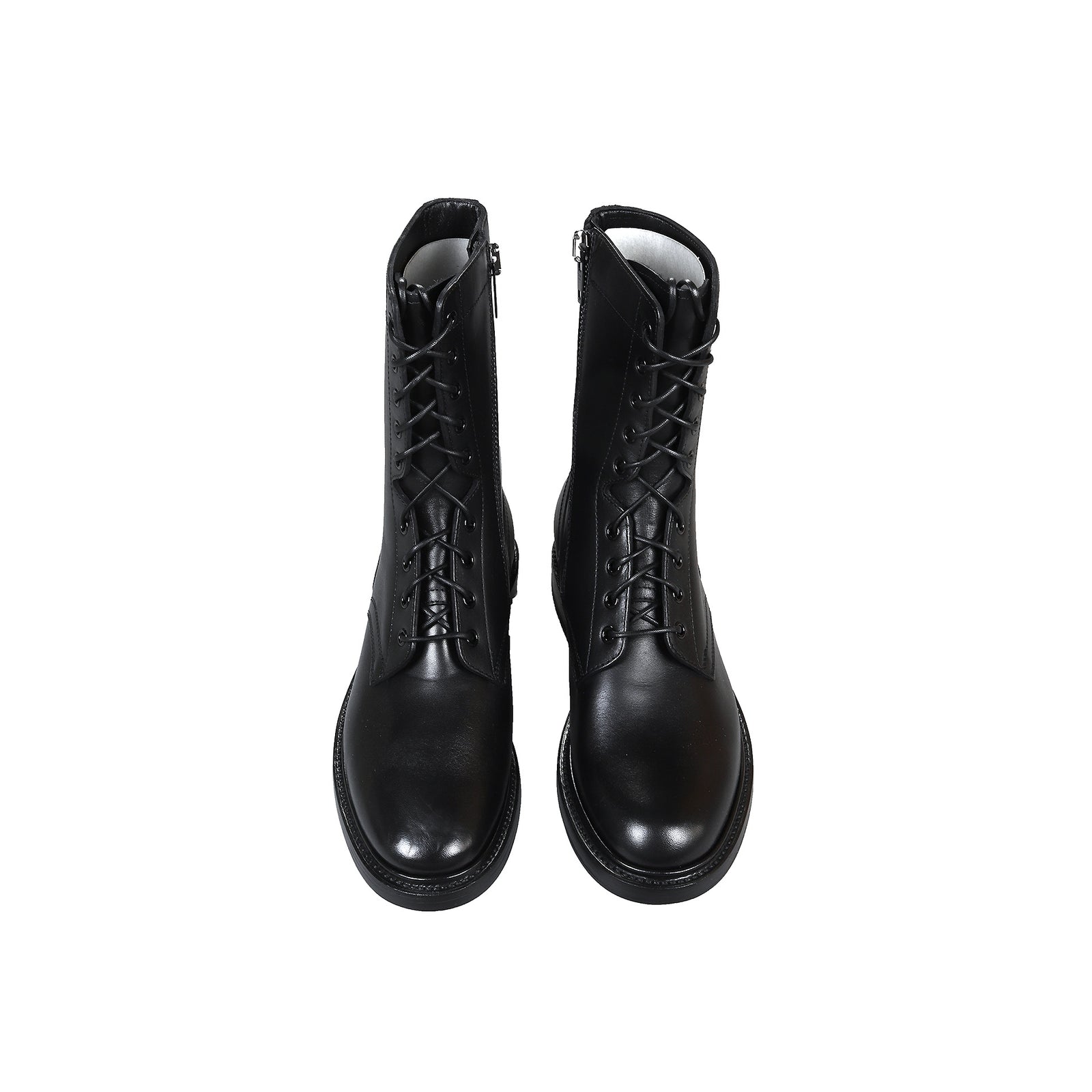 Celine FW19 Black Military Ranger Calf Leather Boots