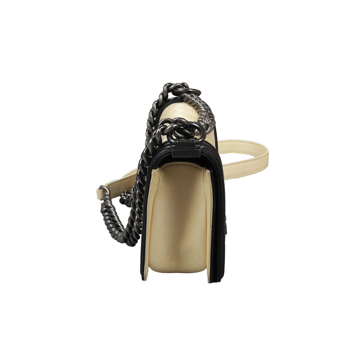 Chanel FW2013 Two Tone Small Boy Bag