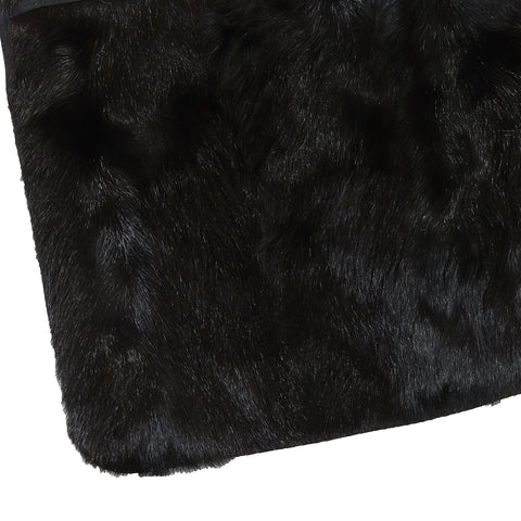 Prada FW99 Black Fur Backpack/Chest Rig
