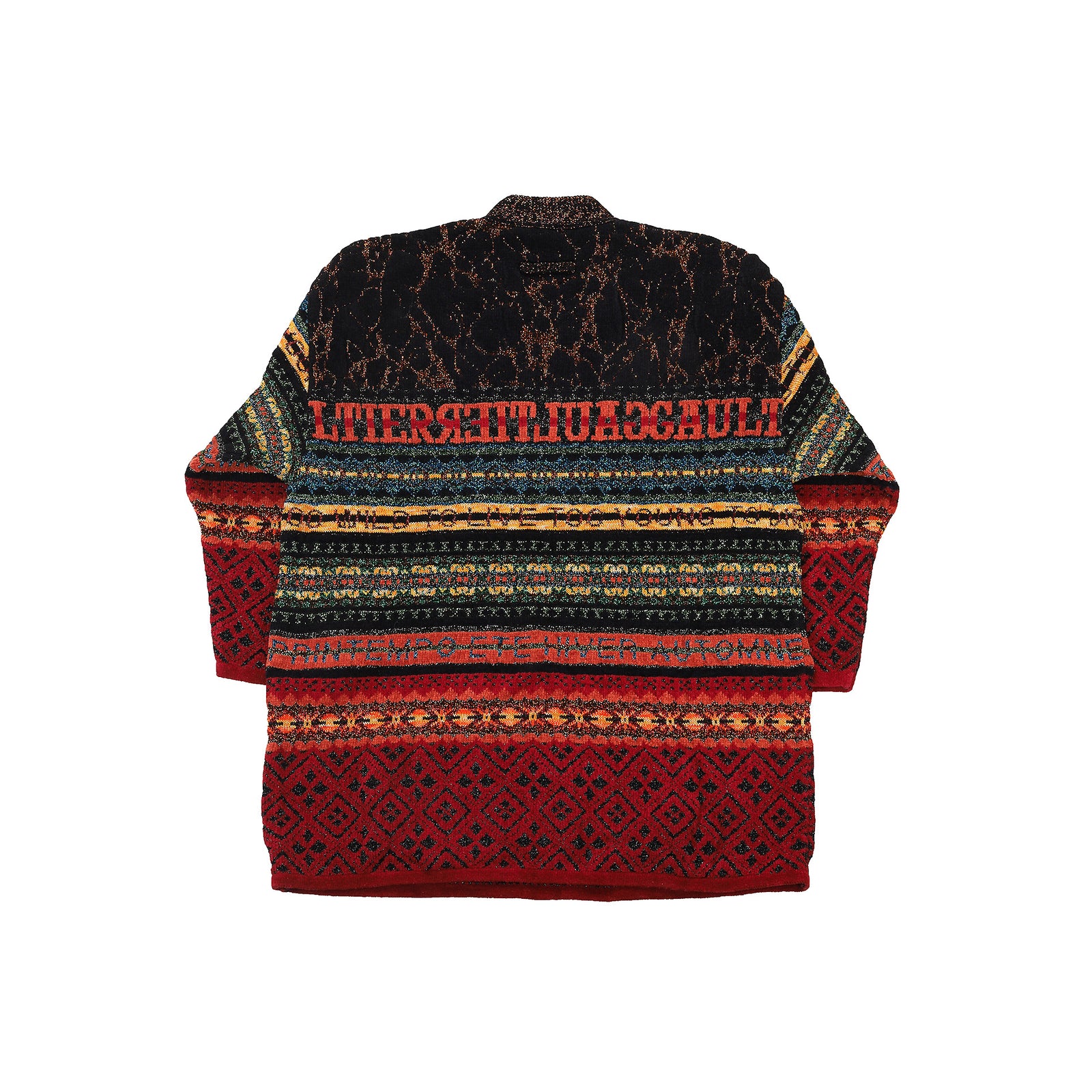 Jean Paul Gaultier FW95 "Too Wild To Live Too Young To Die" Knit