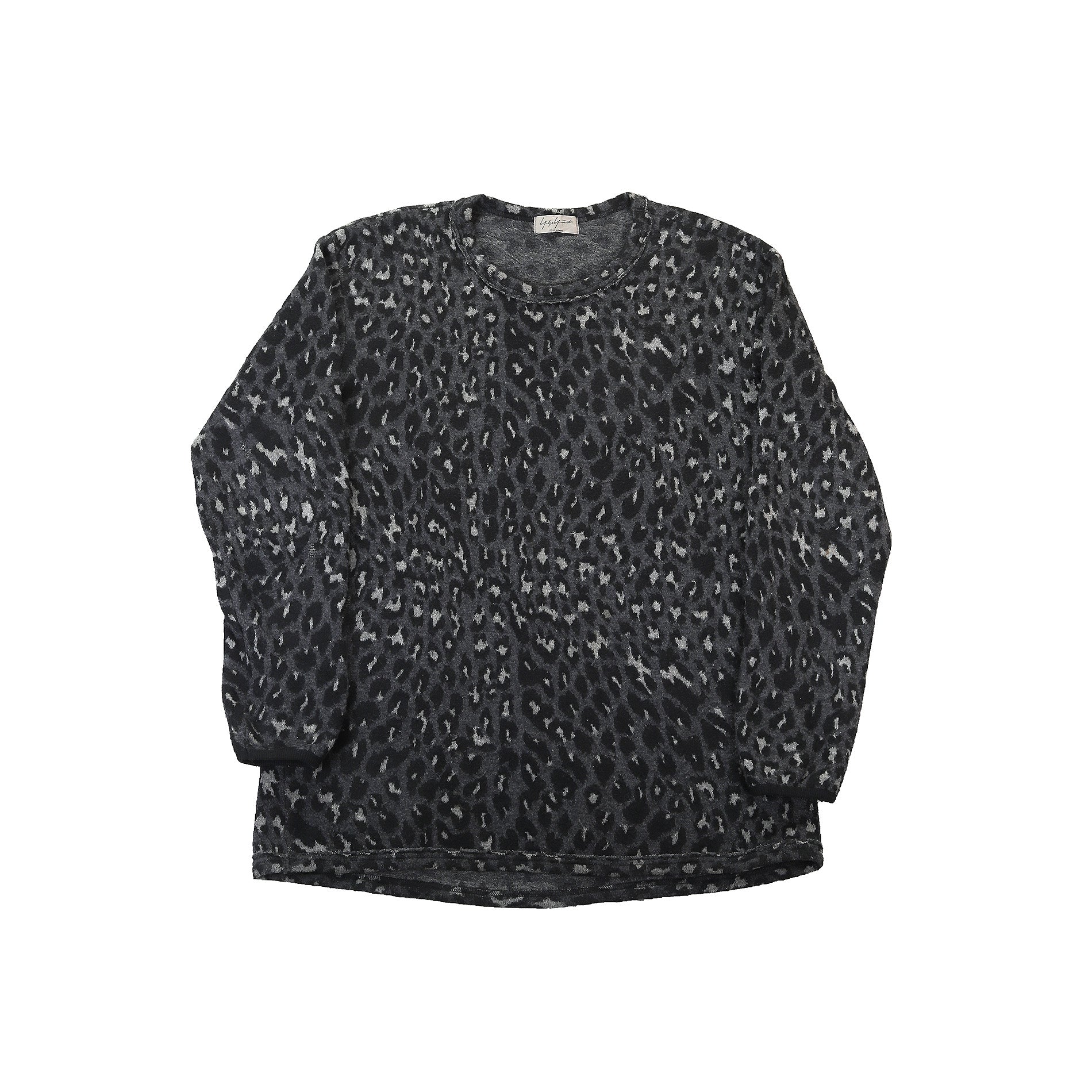 Yohji Yamamoto AW2013 Leopard Mohair Knit