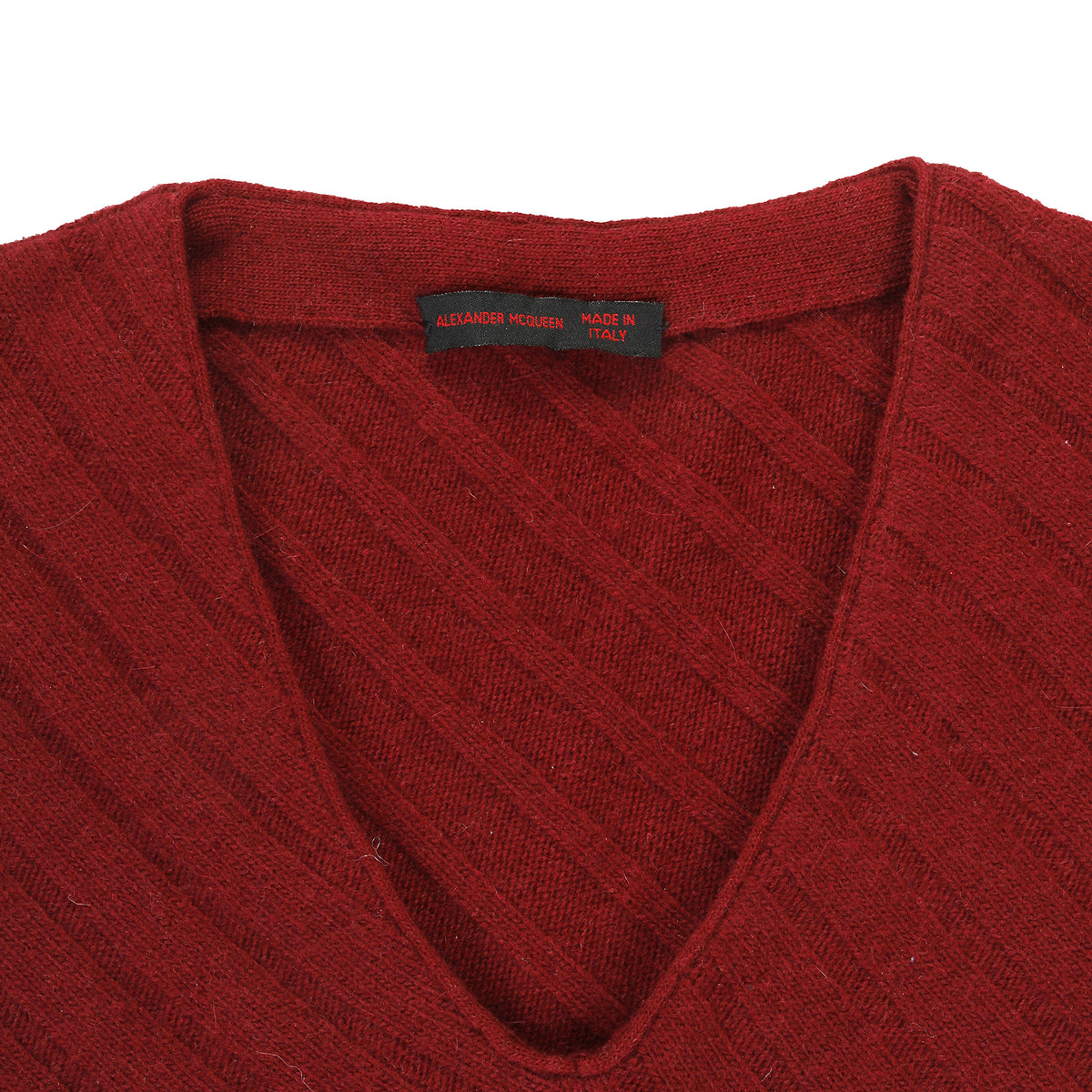 Alexander McQueen AW1998 Joan Of Arc Slashed Knit Sweater