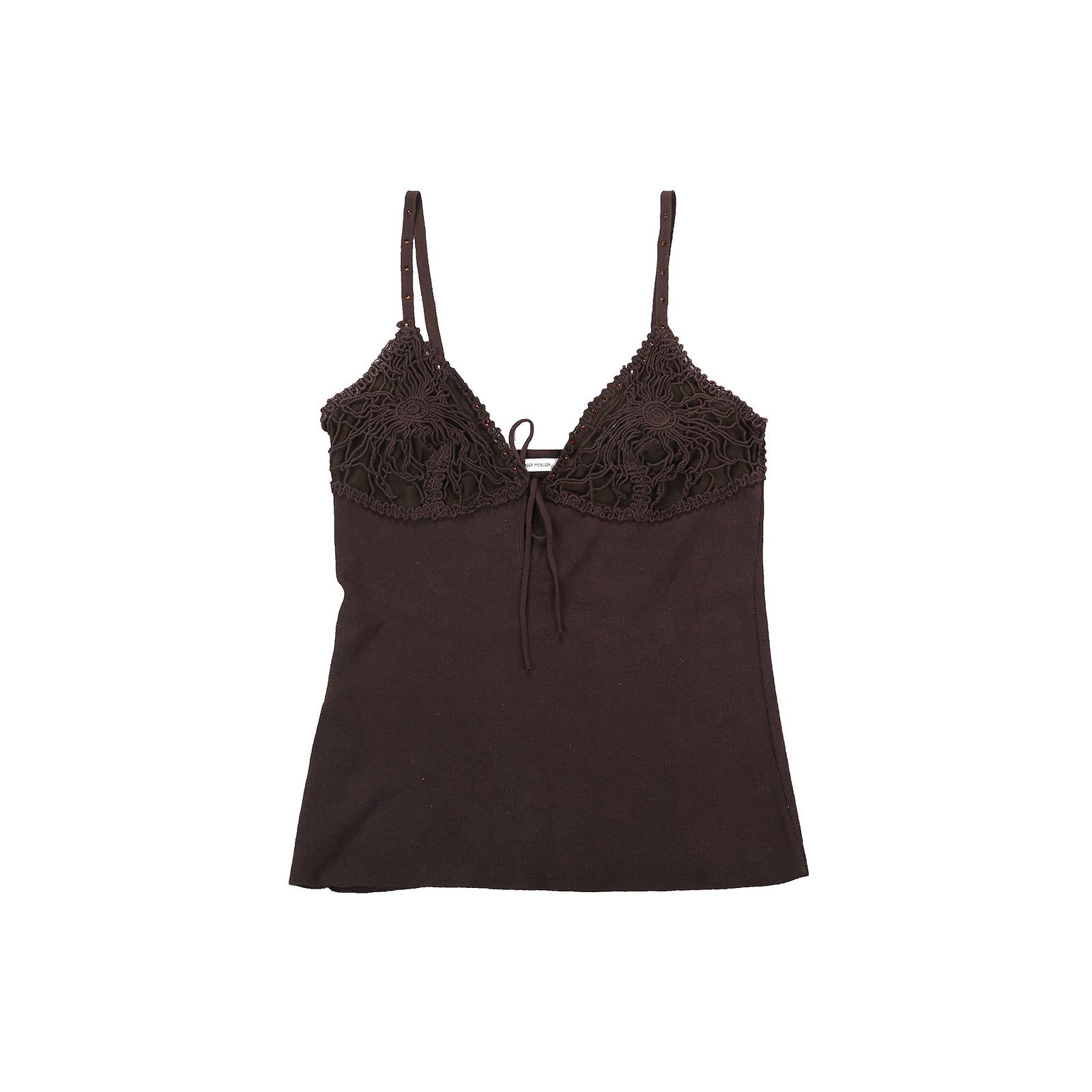 Alexander McQueen 1990s Beaded Knit Top