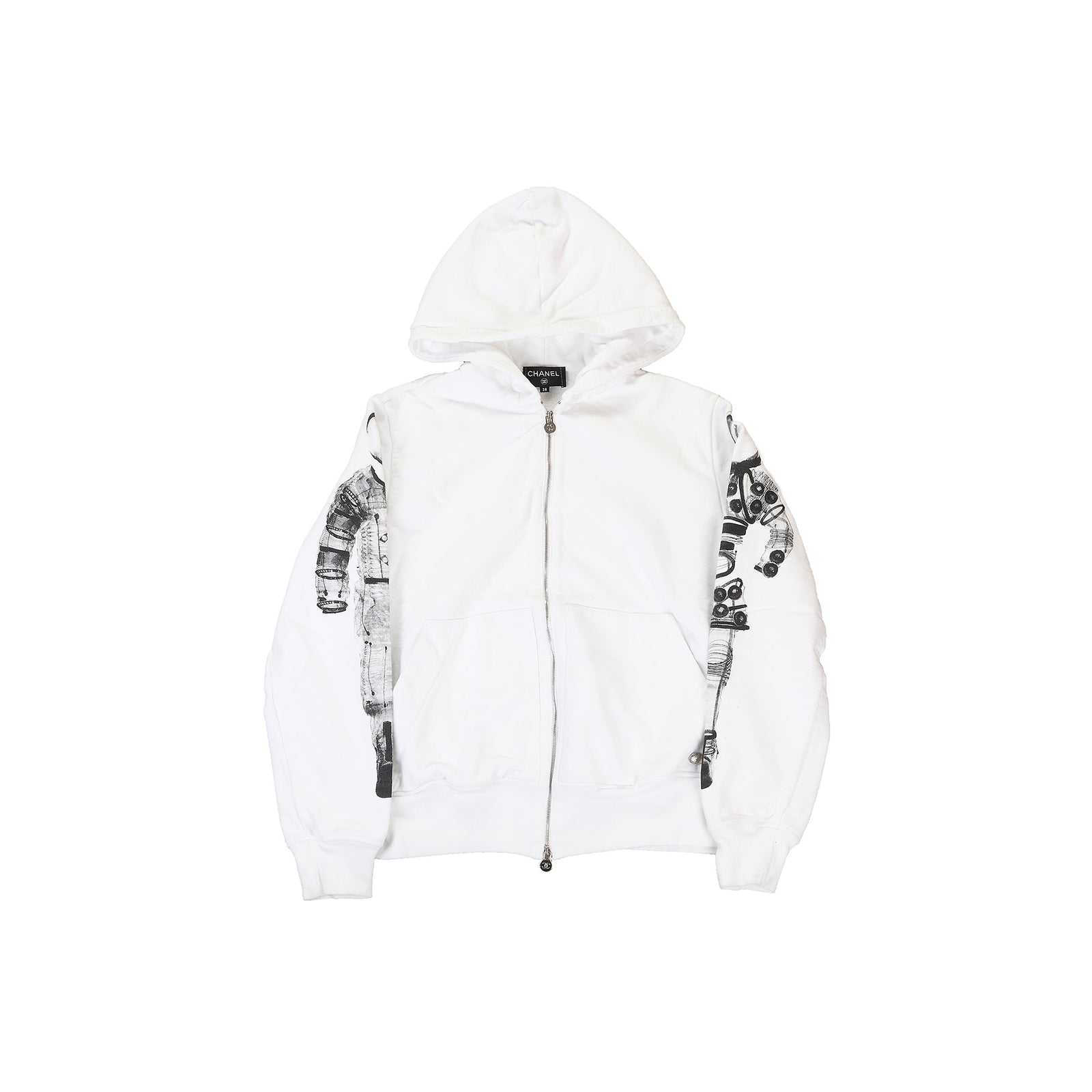 Chanel AW2017 Astronaut Zip Hoodie