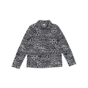 Dior SS22 Stussy Knit Logo Shirt