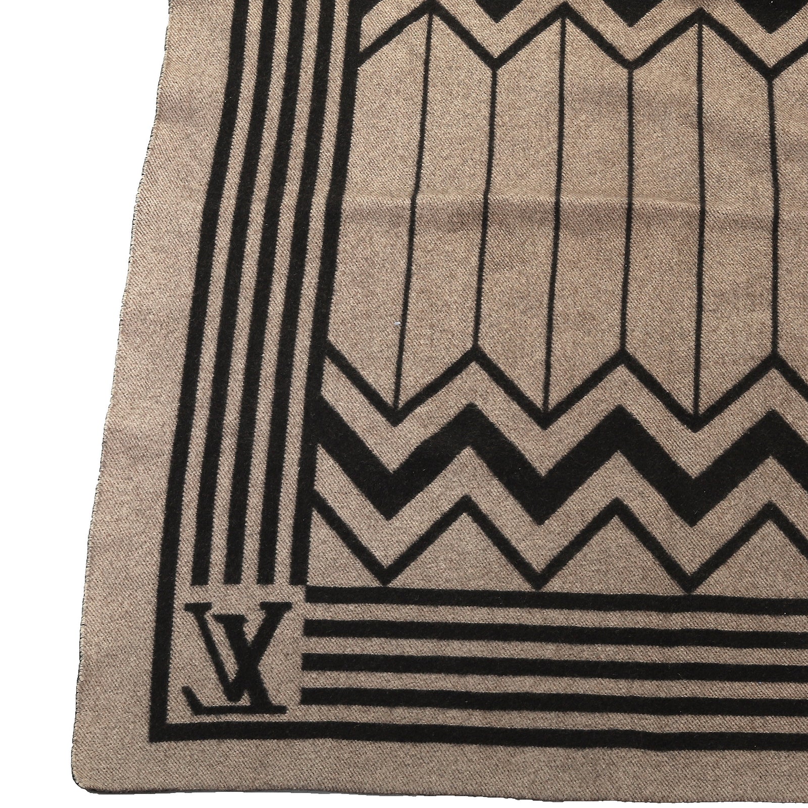 Louis Vuitton FW2015 Karakoram Wool Blanket/Scarf