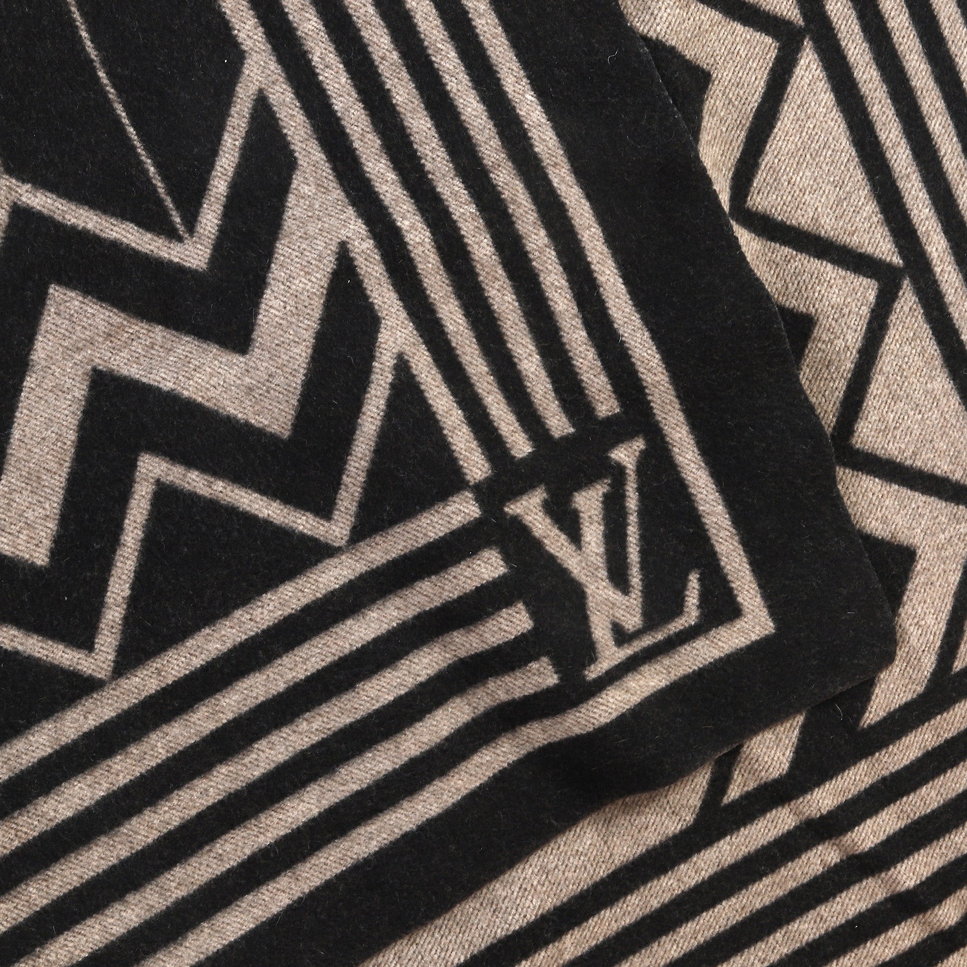 Louis Vuitton FW2015 Karakoram Wool Blanket/Scarf