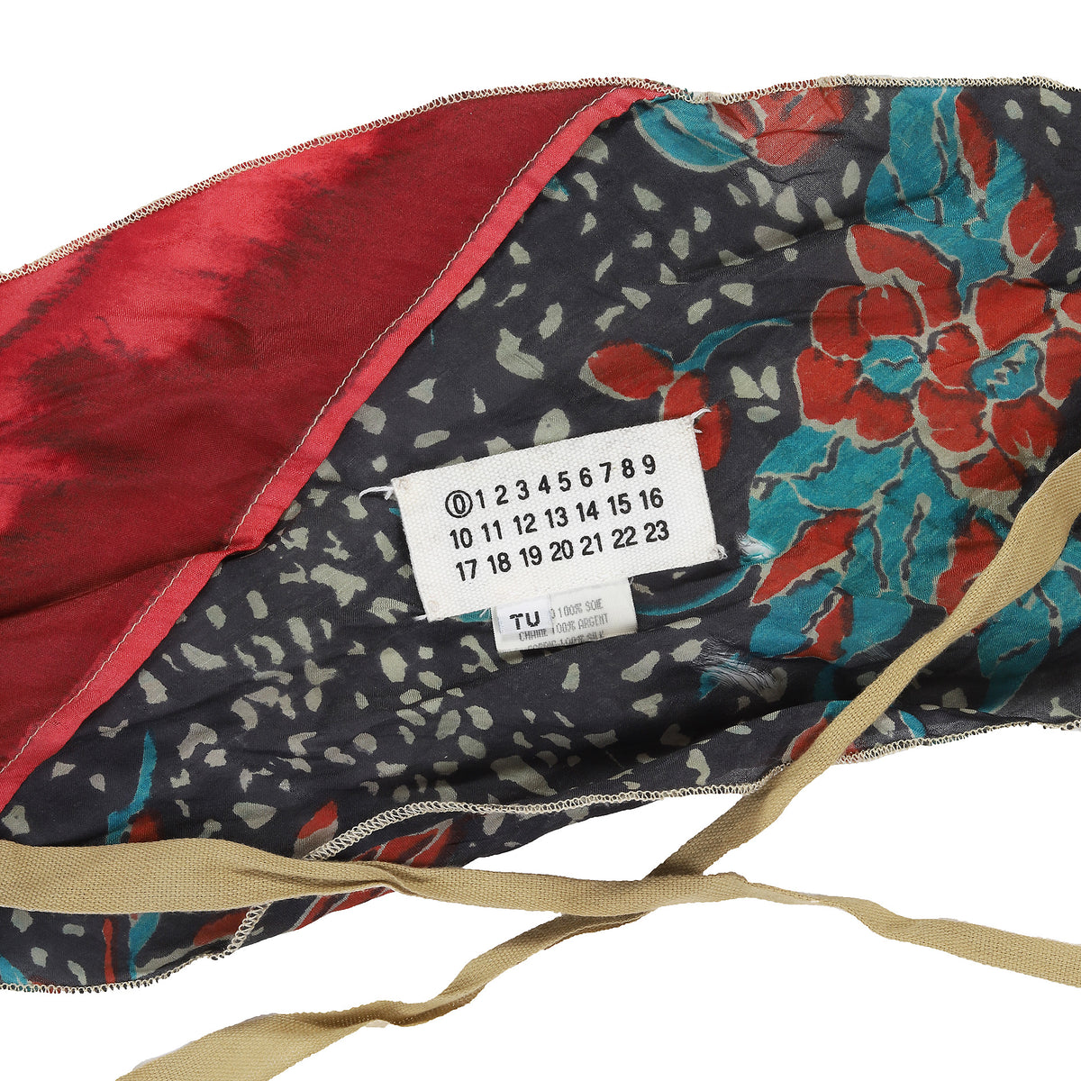 Maison Martin Margiela 2005 Artisanal Patchwork Jabot