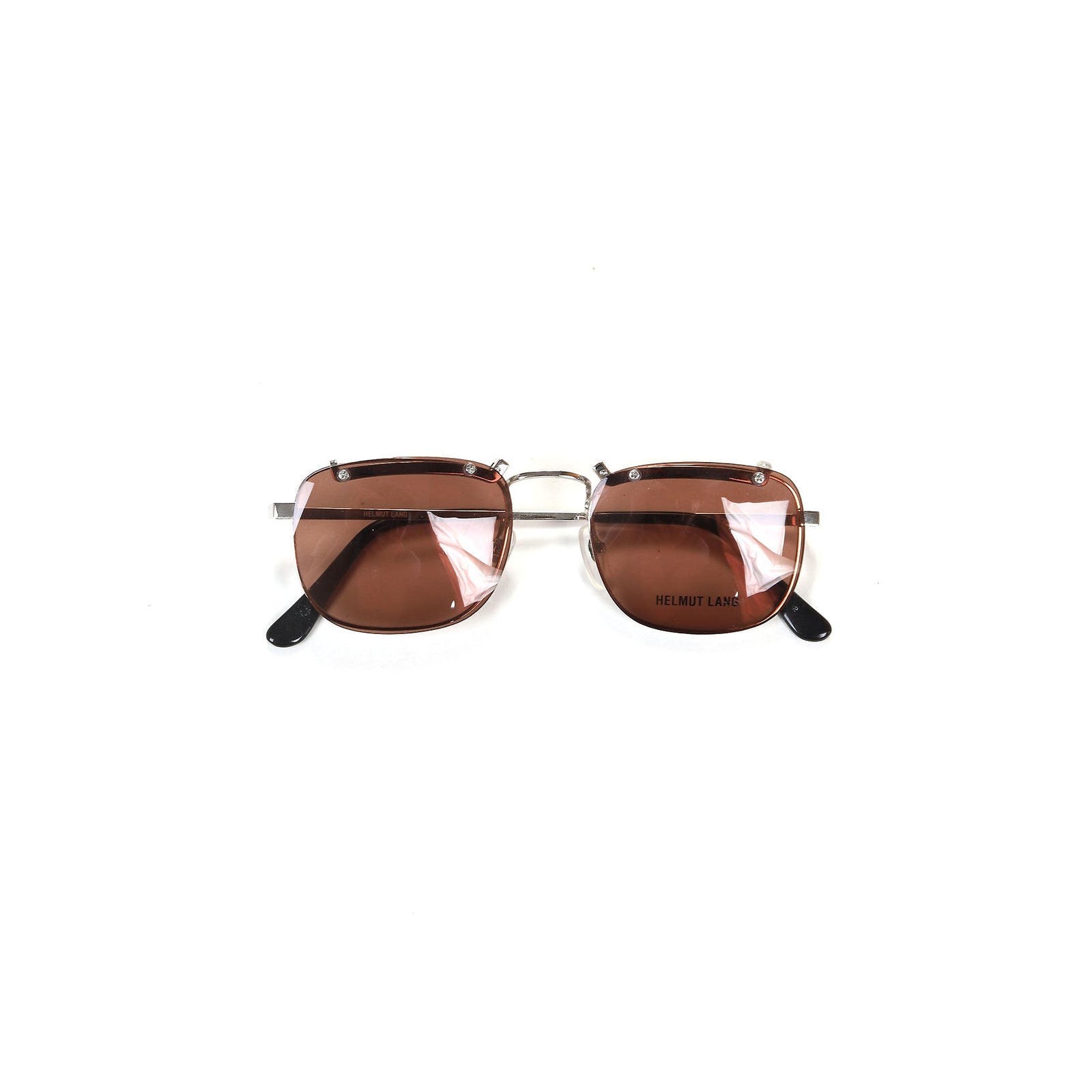 Helmut Lang SS1999 Titanium Flip Up Sunglasses