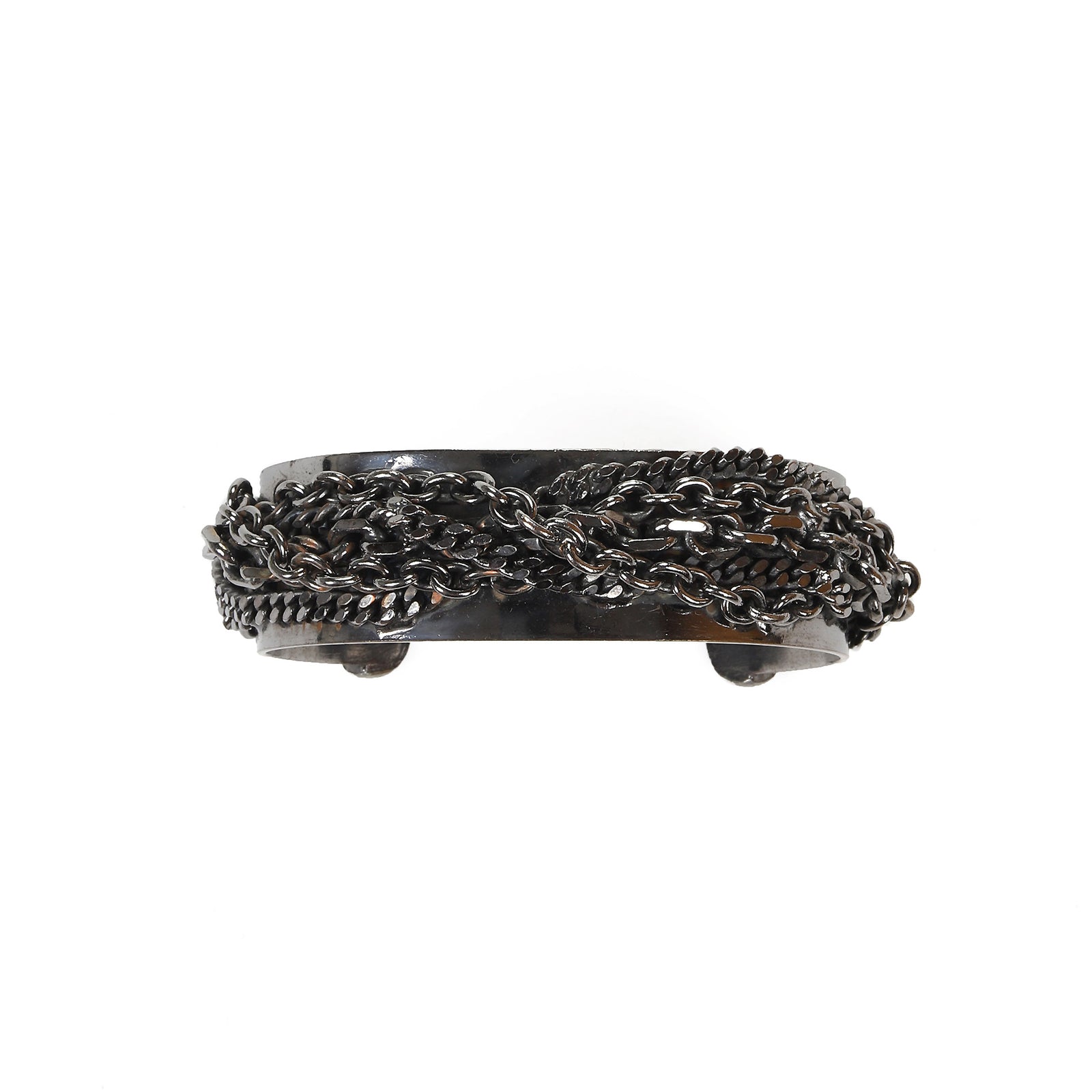 Jean Paul Gaultier Vintage Multichain Bangle Bracelet