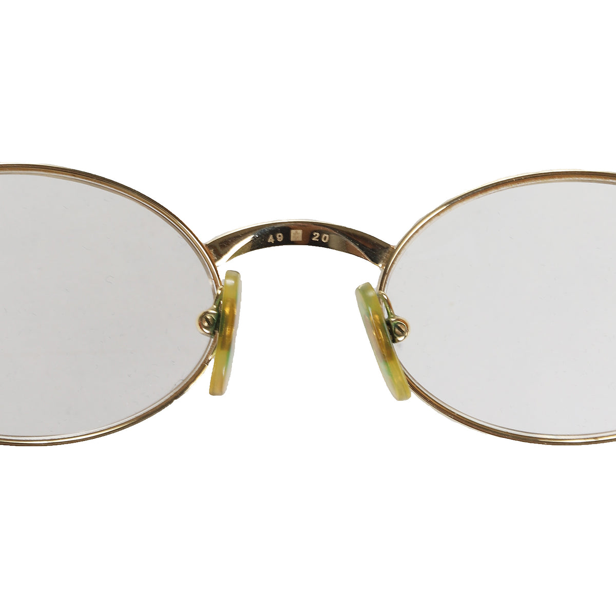 Cartier 90s Giverny Gold Palisander Rosewood Glasses 49-20