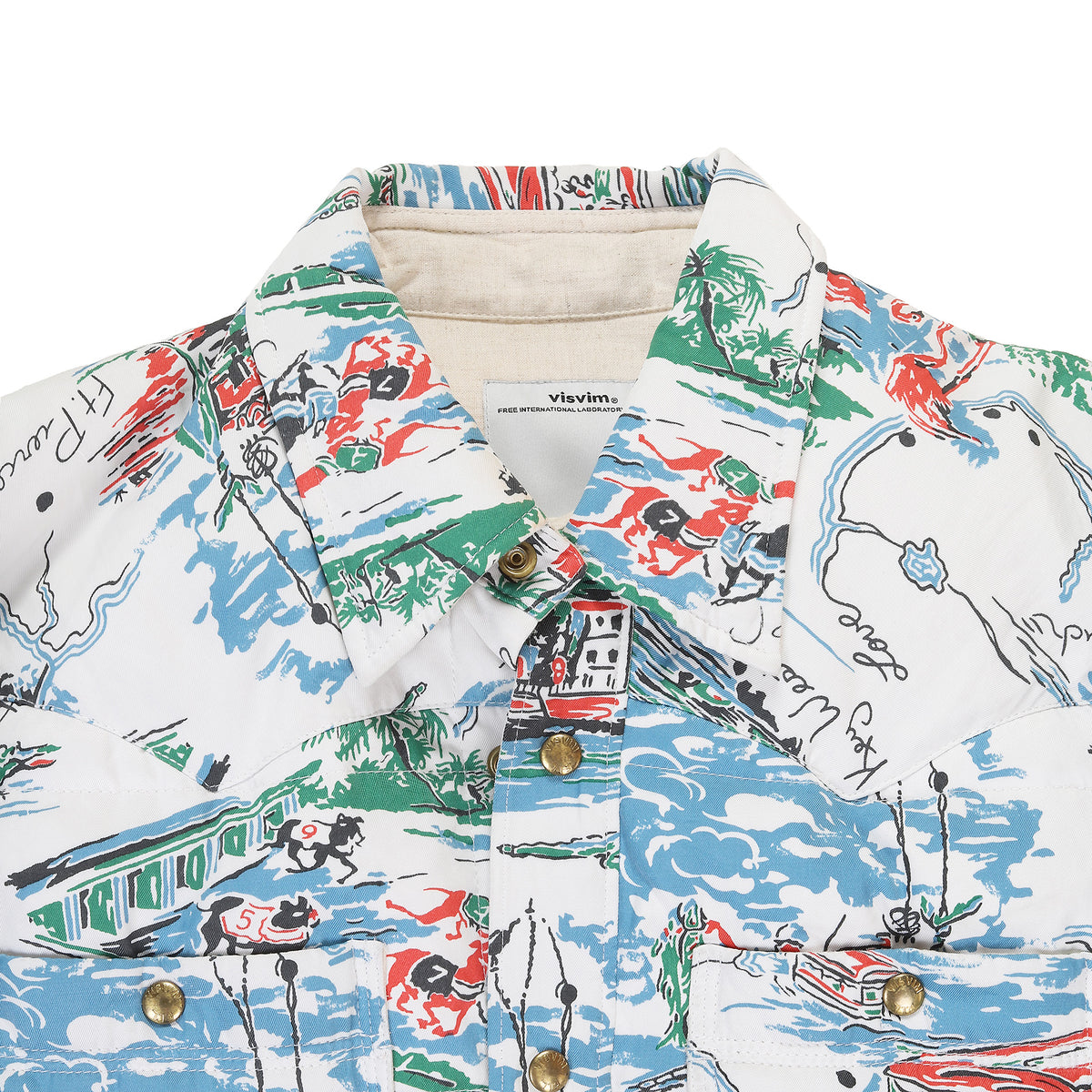 Visvim SS2015 Sunshine Kerchief Down Jacket