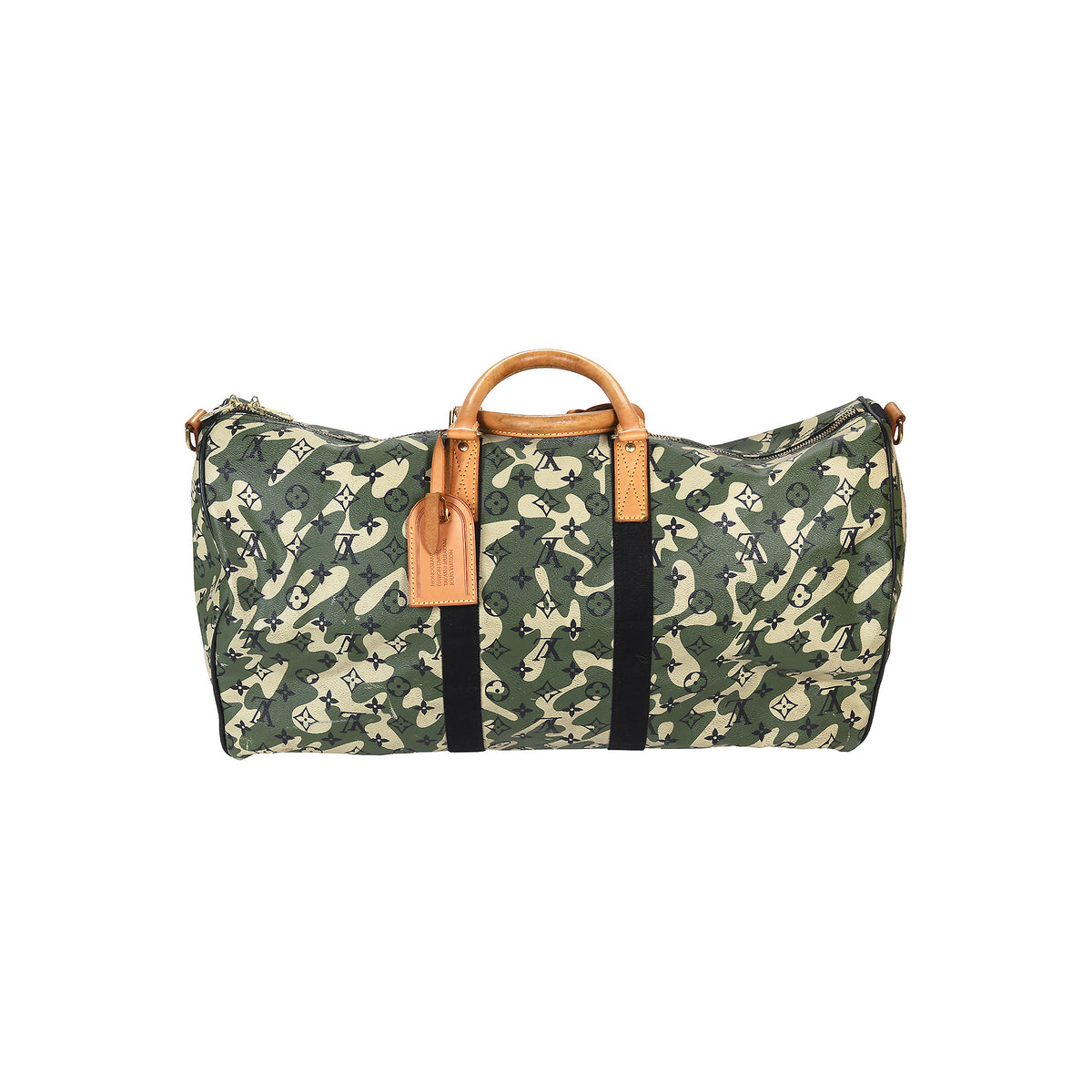 Louis Vuitton SS2008 Murakami Monogramouflage Keepall 55
