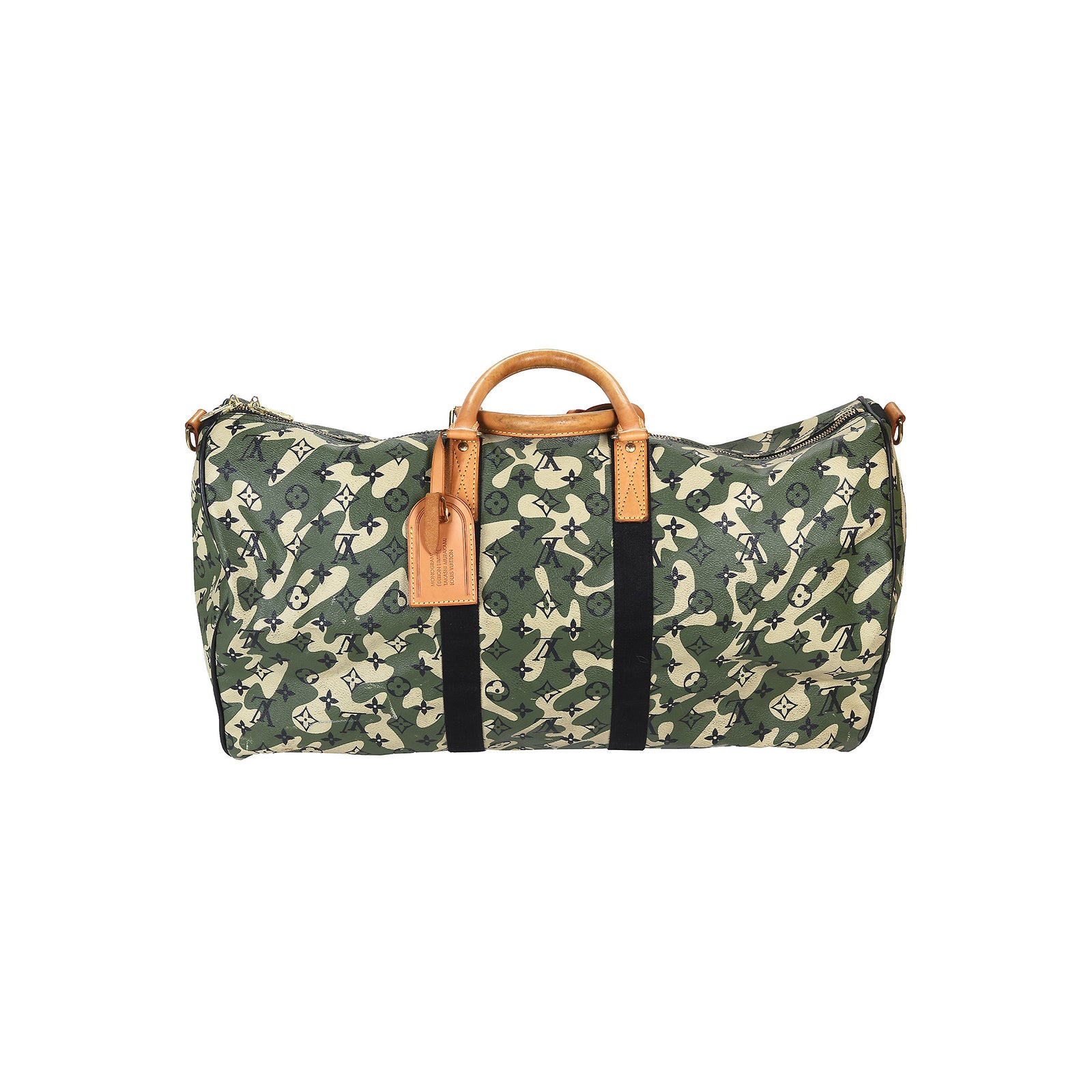 Louis Vuitton SS2008 Murakami Monogramouflage Keepall 55