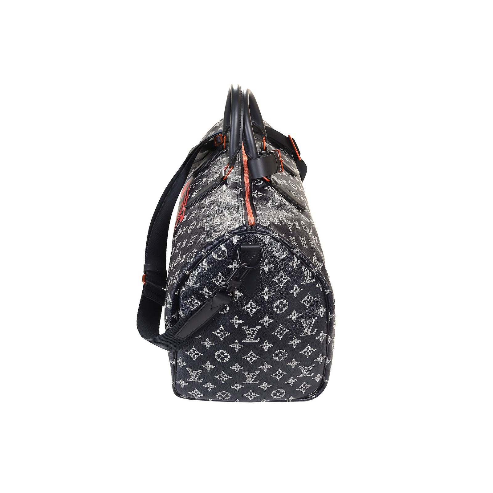 Louis Vuitton FW2018 Monogram Eclipse Upside Down Keepall 50