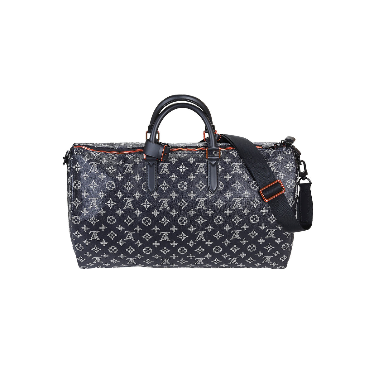 Louis Vuitton FW2018 Monogram Eclipse Upside Down Keepall 50