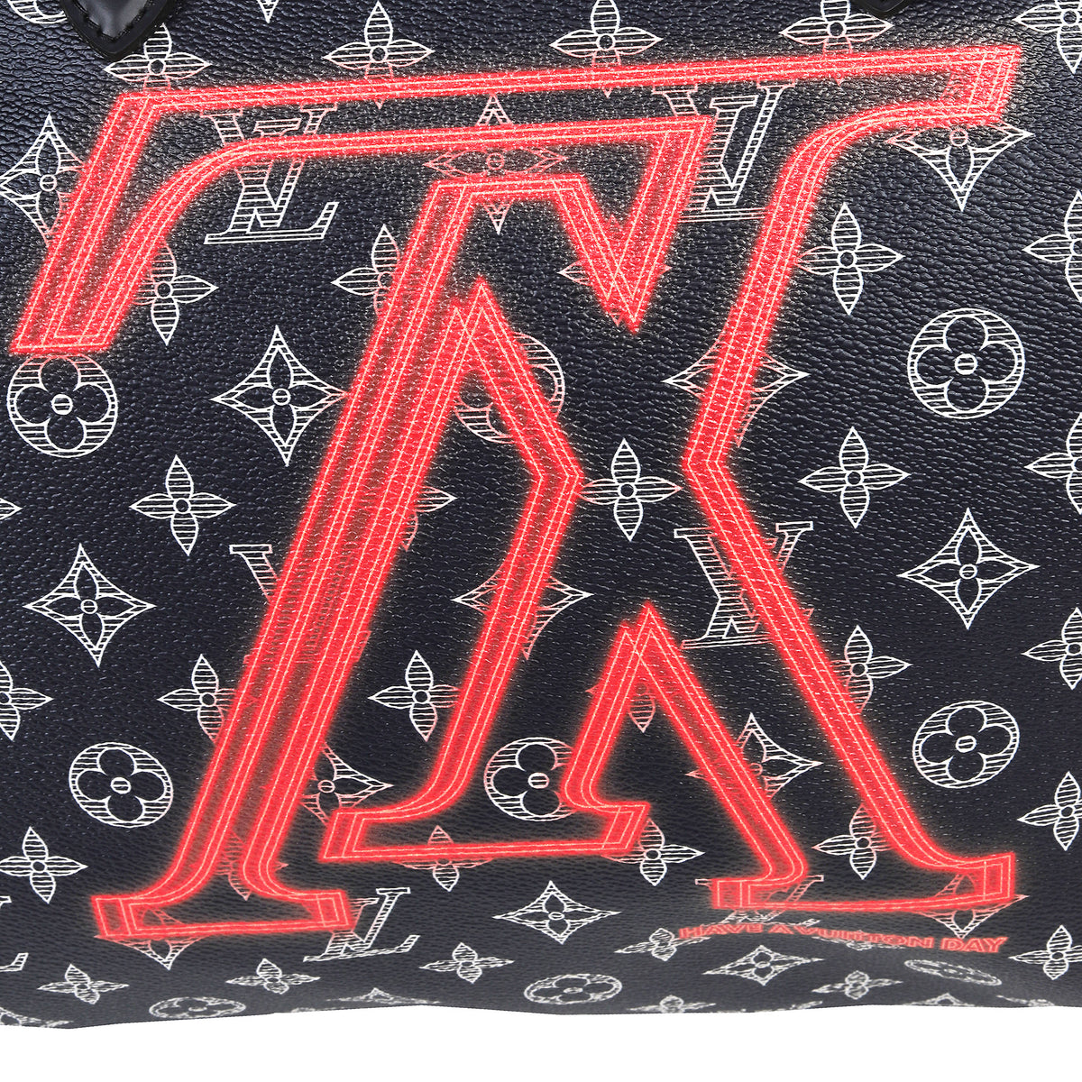 Louis Vuitton FW2018 Monogram Eclipse Upside Down Keepall 50