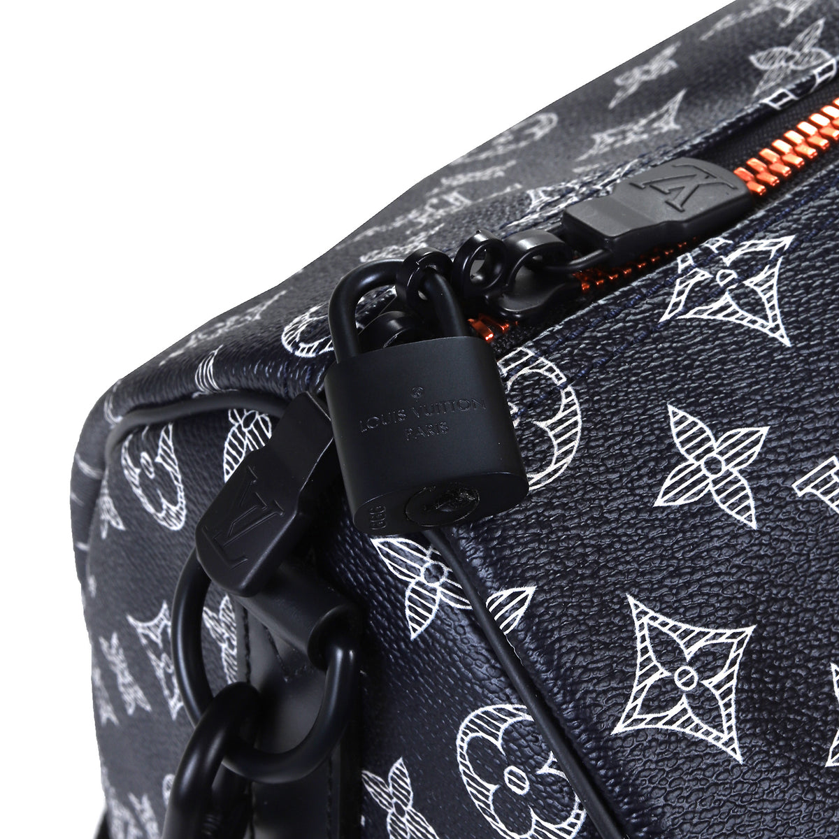 Louis Vuitton FW2018 Monogram Eclipse Upside Down Keepall 50