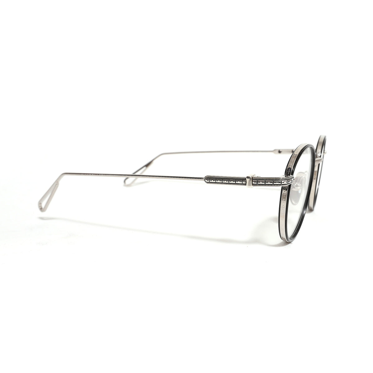 Chrome Hearts Thick Silver Glasses
