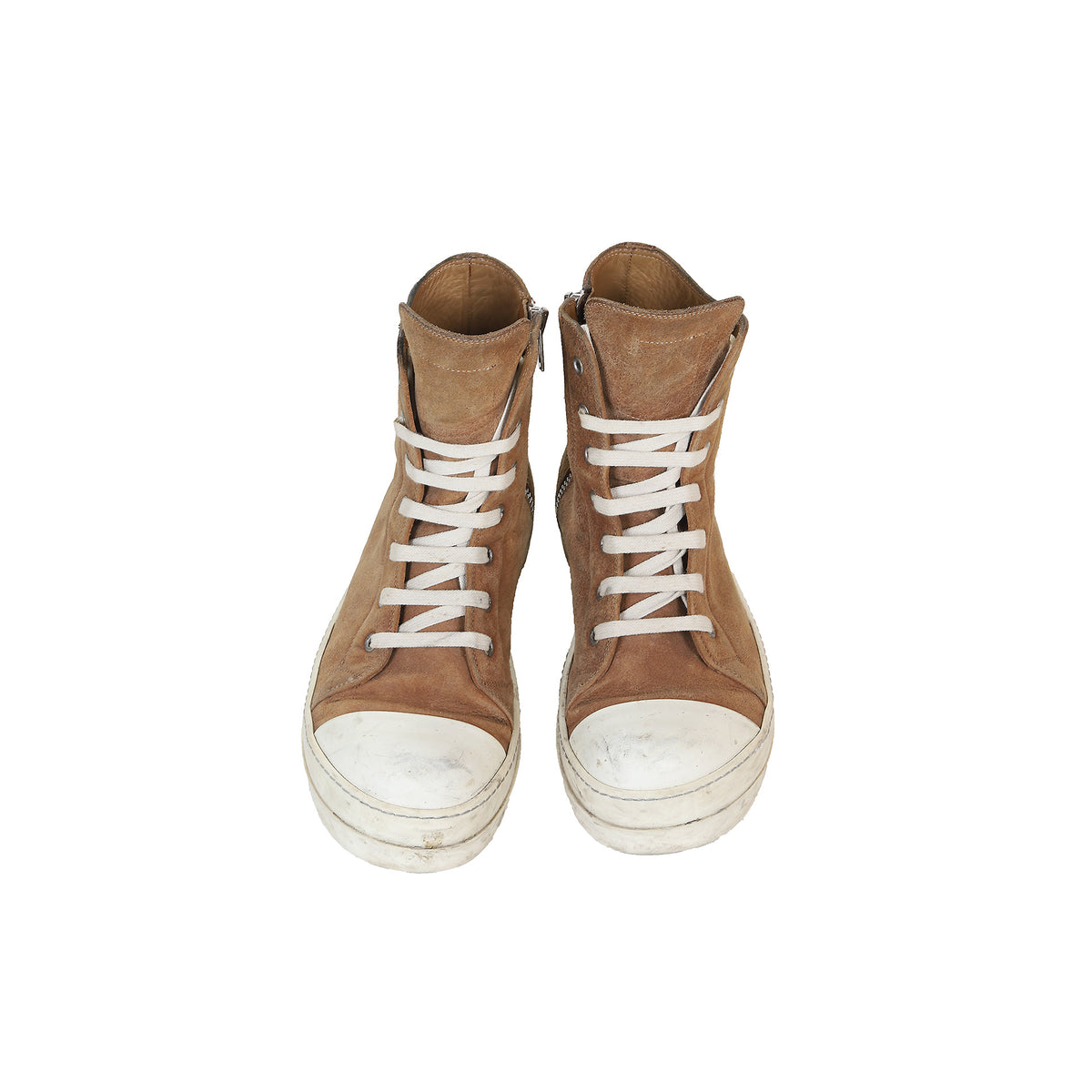 Rick Owens SS2015 Brown Suede Ramones