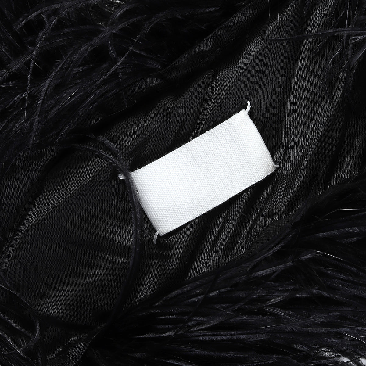 Maison Martin Margiela AW04 Modele Depose Ostrich Feather Vest