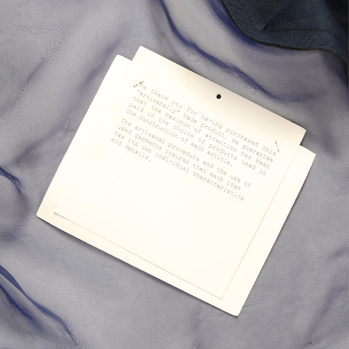 Maison Martin Margiela Artisanal Mode D'emploi Top