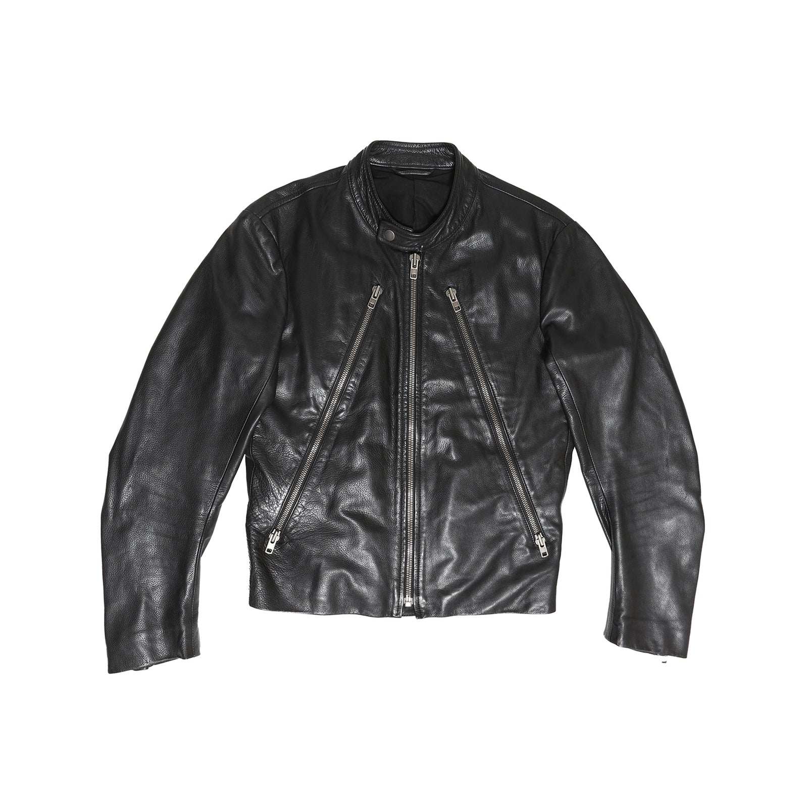 Maison Martin Margiela SS08 5-Zip Leather Jacker