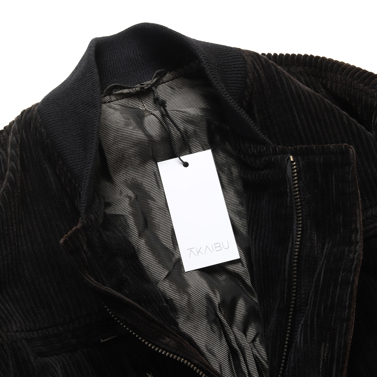 Haider Ackermann FW2015 Black Corduroy Bomber