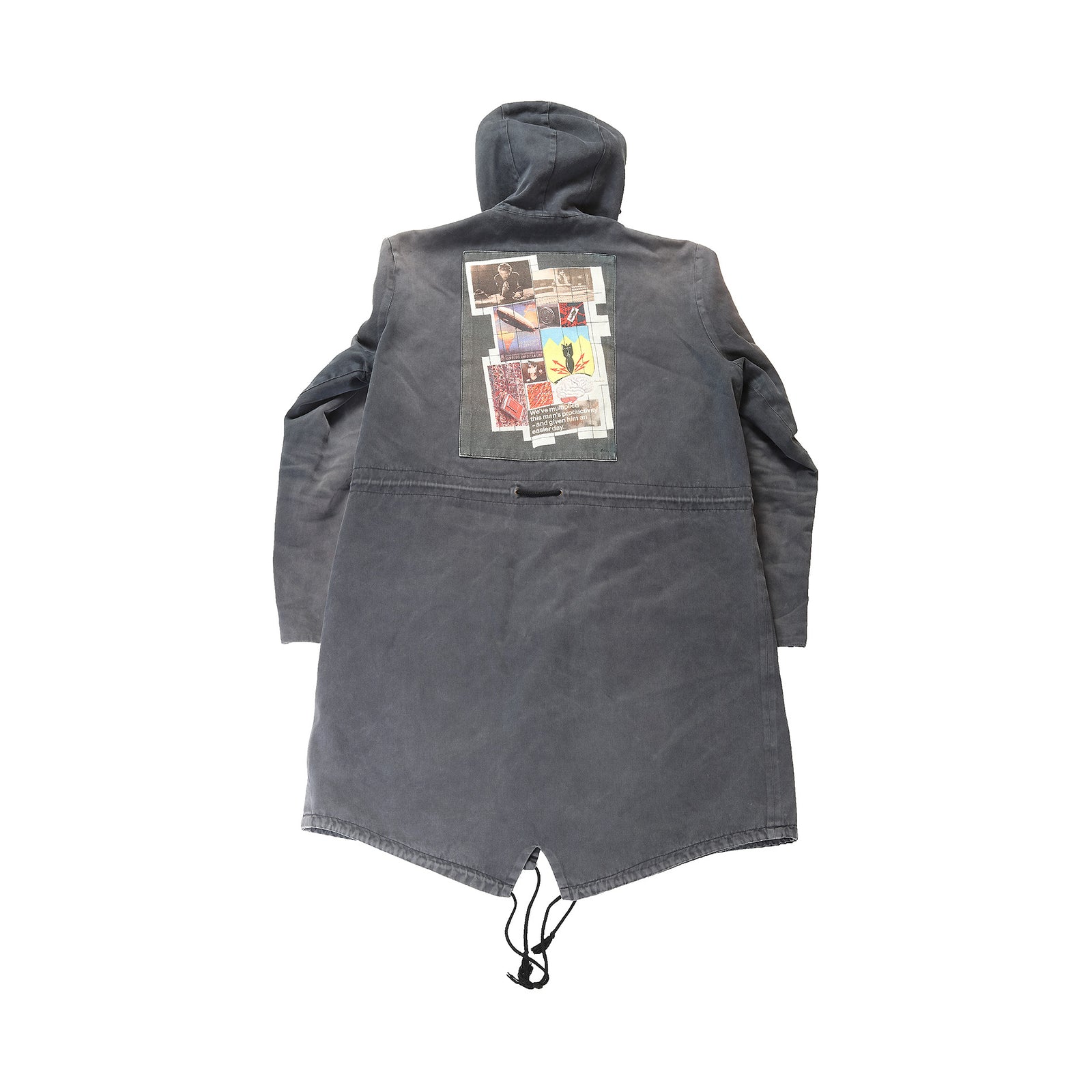 Raf Simons AW2003 Peter Saville Closer Patch Parka